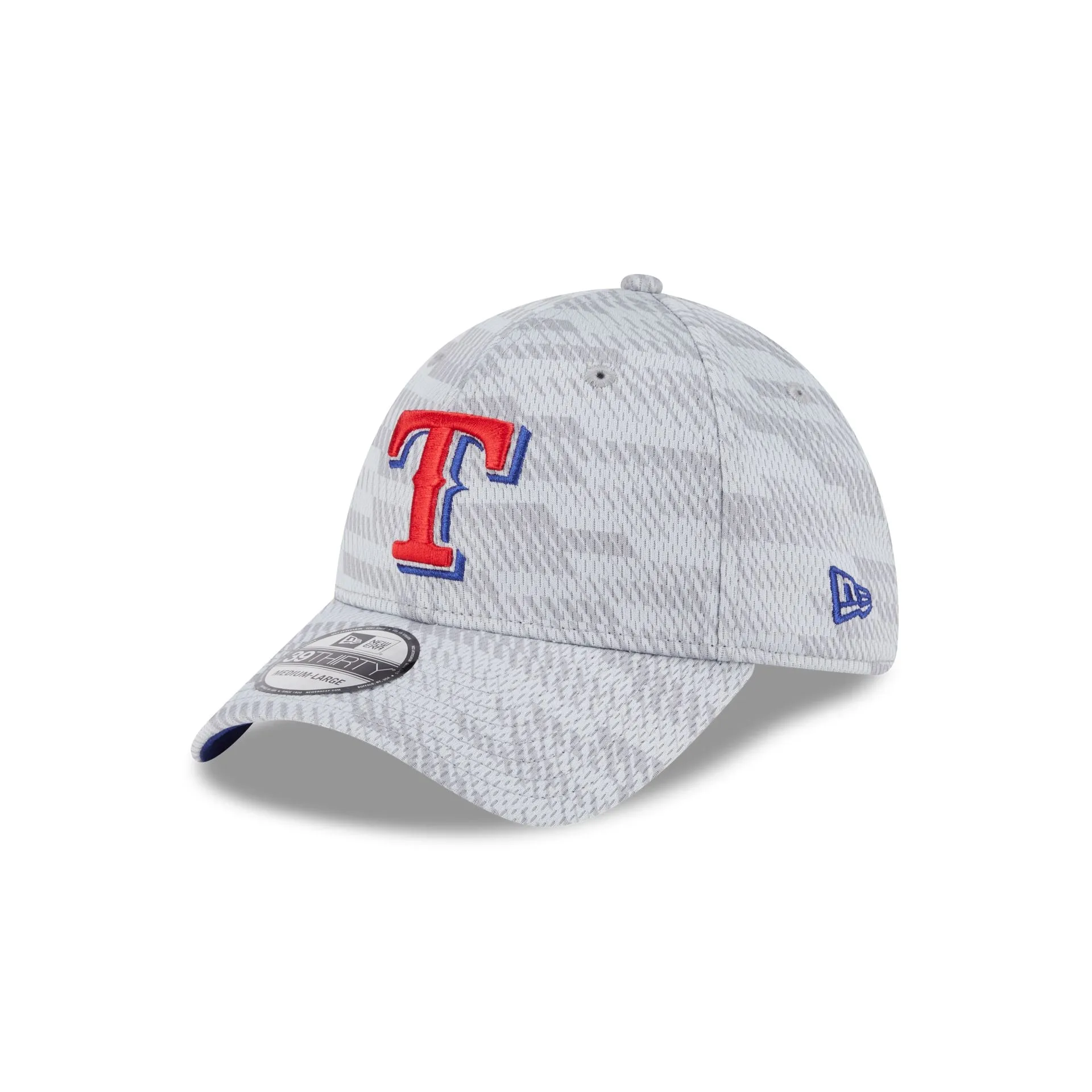 Texas Rangers 2025 Clubhouse Gray 39THIRTY Stretch Fit sold by New Era product image thumbnail 3