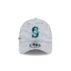 Seattle Mariners 2025 Clubhouse Gray 39THIRTY Stretch Fit sold by New Era