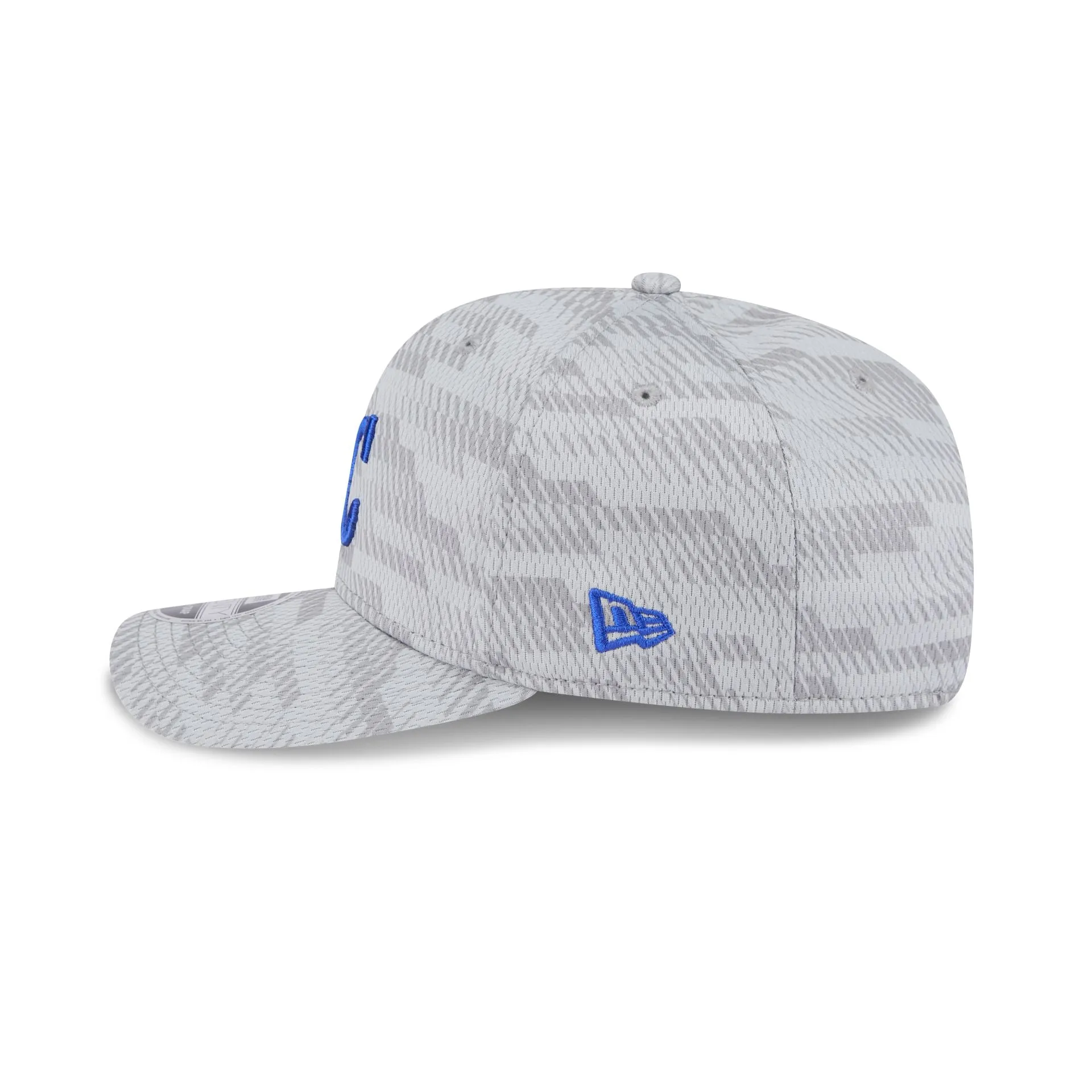 Kansas City Royals 2025 Clubhouse Gray 9SEVENTY Stretch-Snap Hat sold by New Era product image thumbnail 5