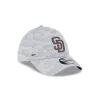 San Diego Padres 2025 Clubhouse Gray 39THIRTY Stretch Fit sold by New Era