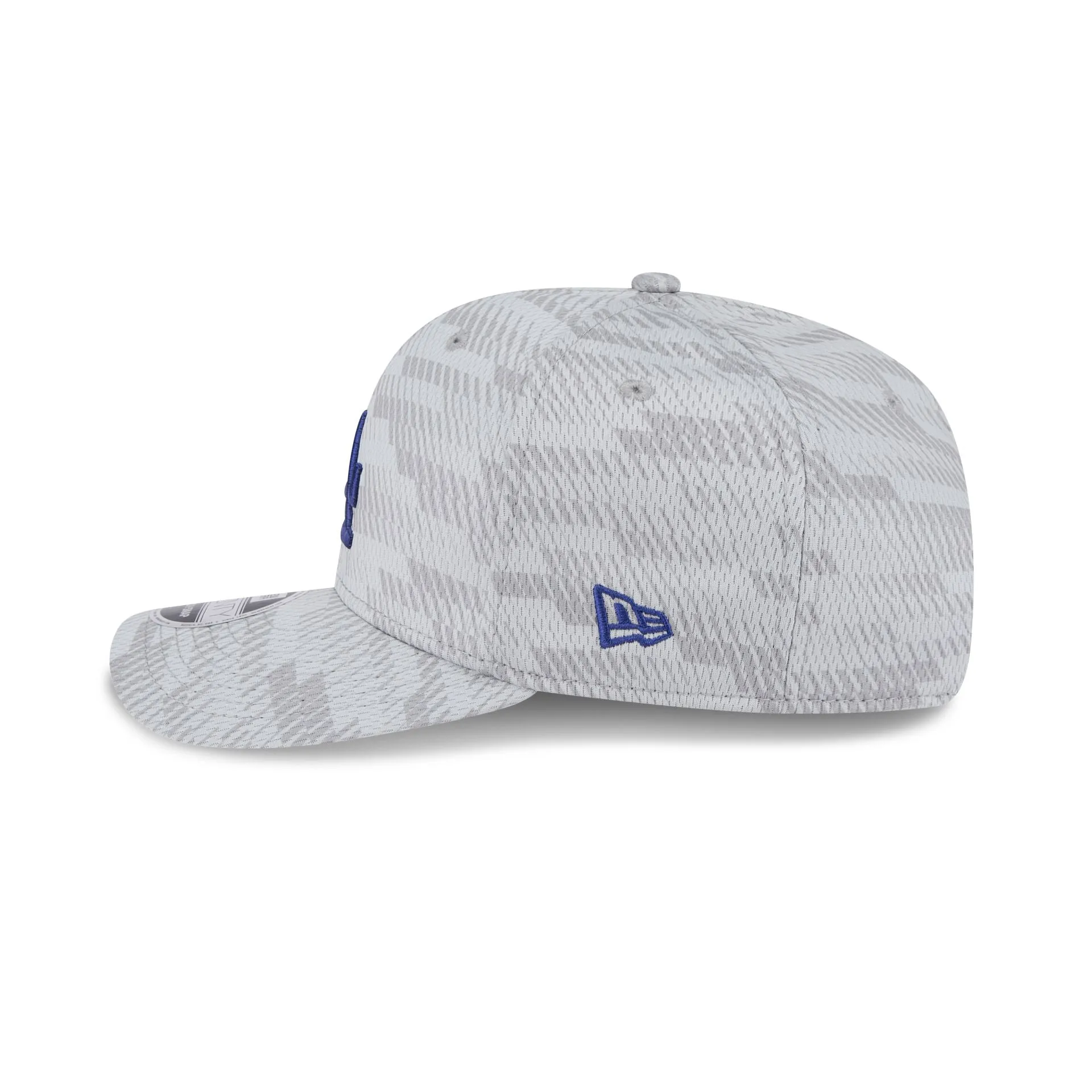 Los Angeles Dodgers 2025 Clubhouse Gray 9SEVENTY Stretch-Snap Hat sold by New Era product image thumbnail 5