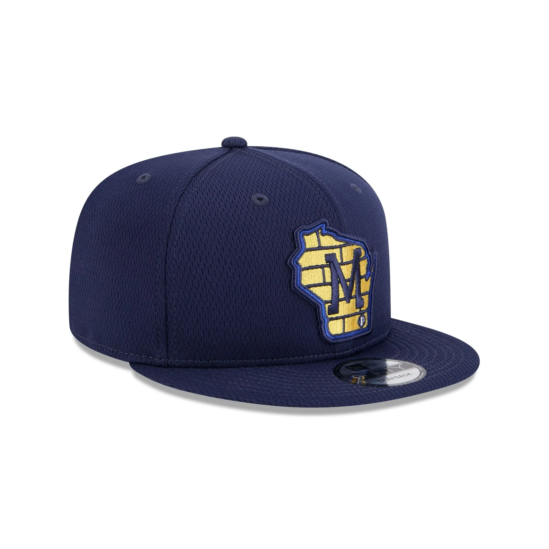 Milwaukee Brewers 2025 Clubhouse Alt 9FIFTY Snapback Hat sold by New Era product image thumbnail 3