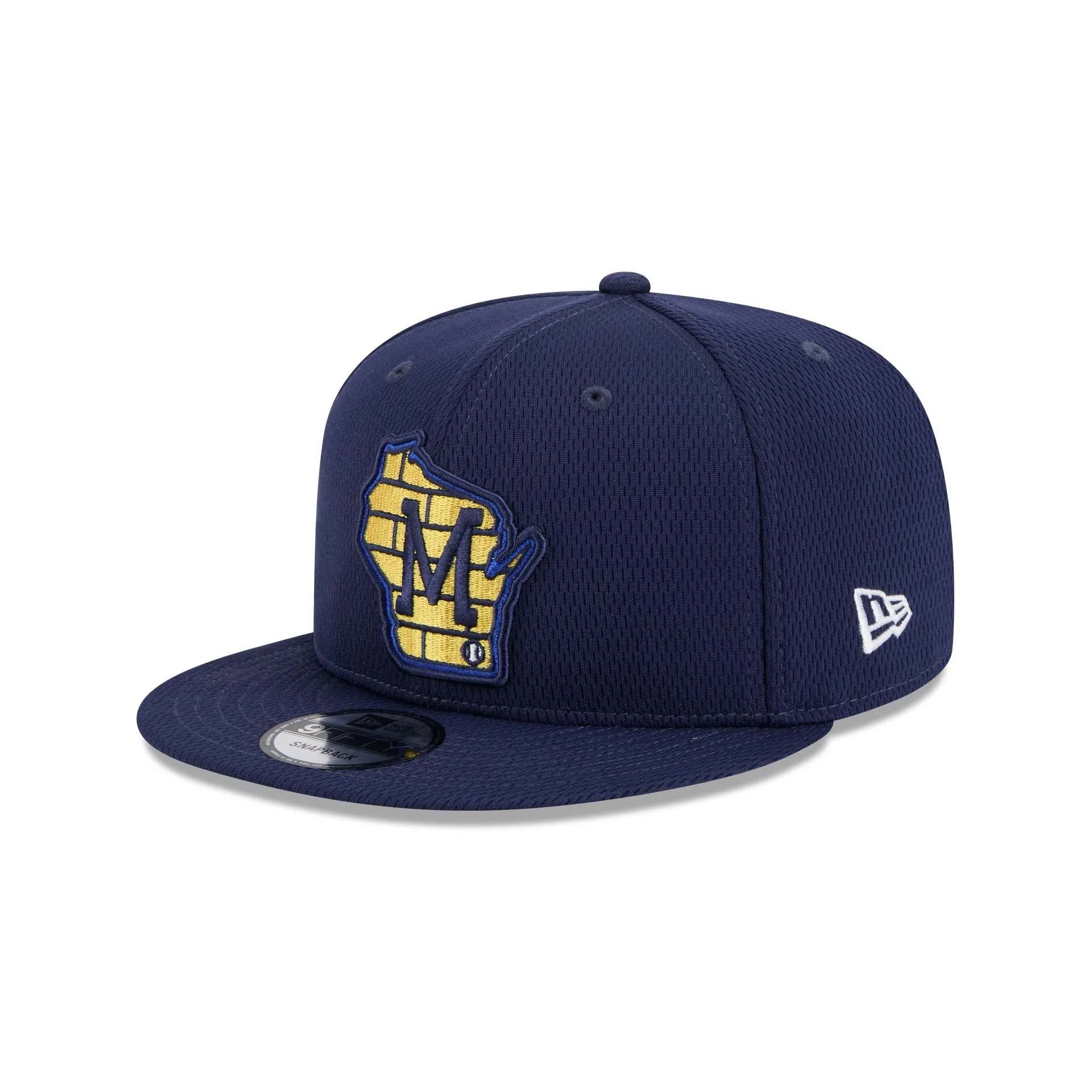 Milwaukee Brewers 2025 Clubhouse Alt 9FIFTY Snapback Hat sold by New Era