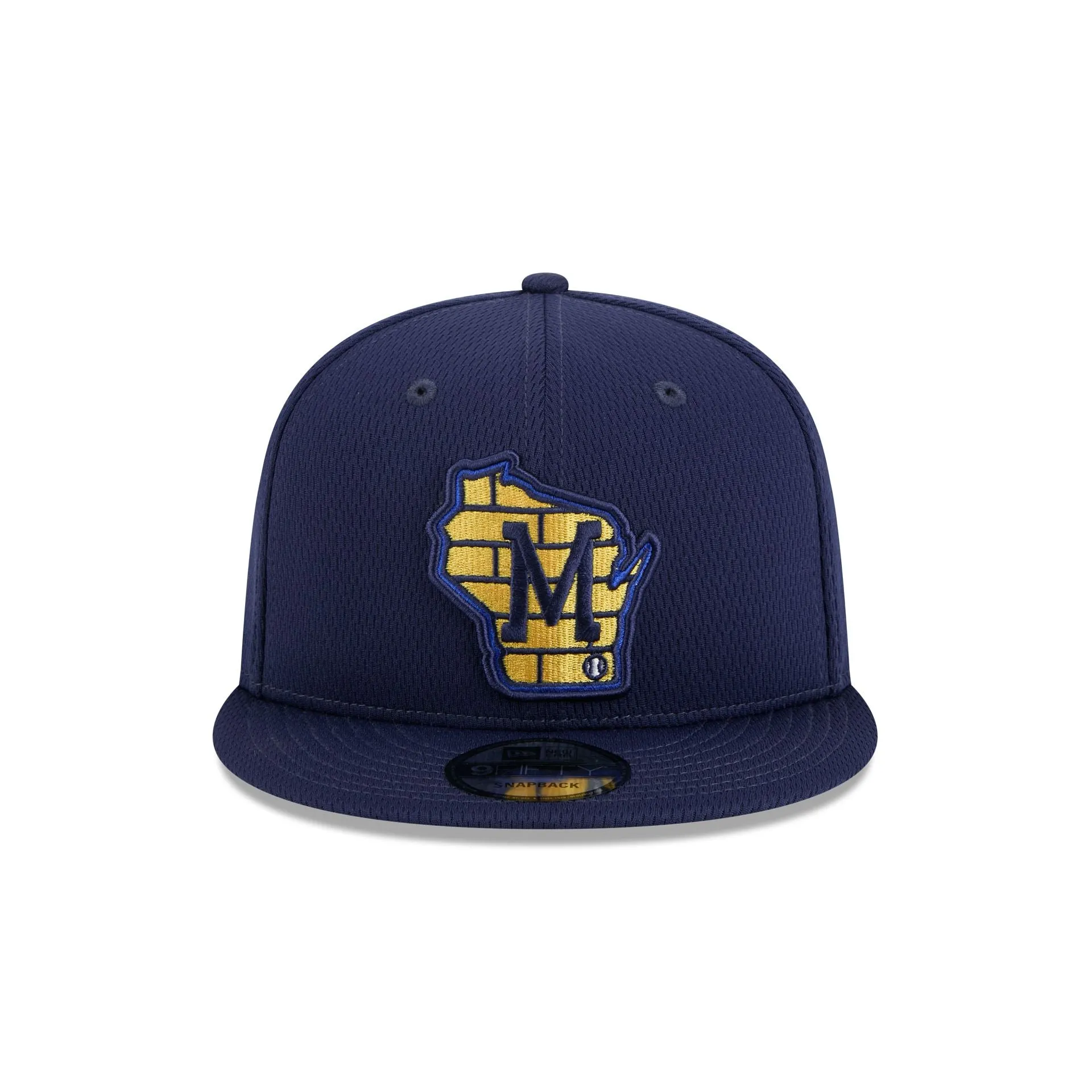 Milwaukee Brewers 2025 Clubhouse Alt 9FIFTY Snapback Hat sold by New Era product image thumbnail 2