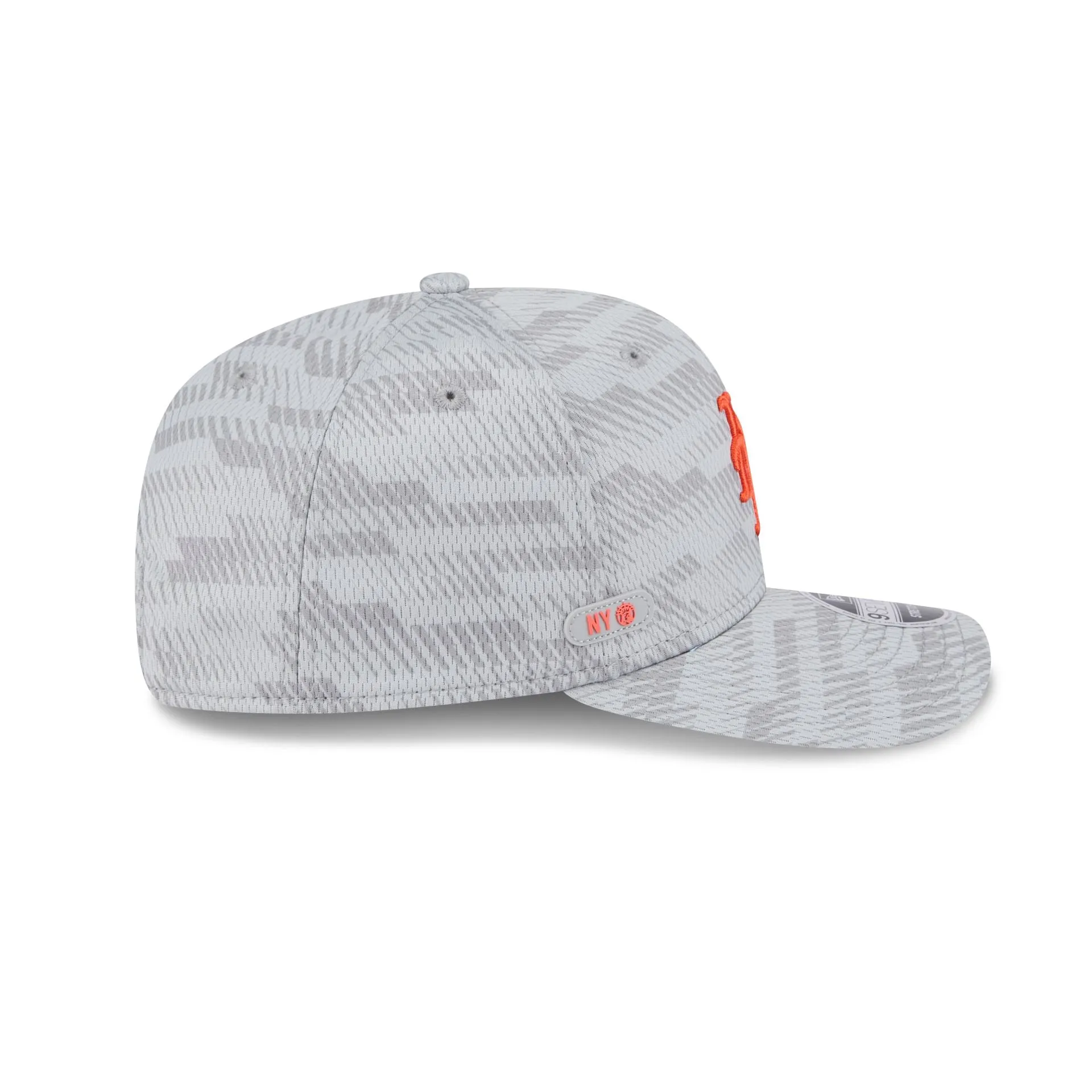 New York Mets 2025 Clubhouse Gray 9SEVENTY Stretch-Snap Hat sold by New Era product image thumbnail 4