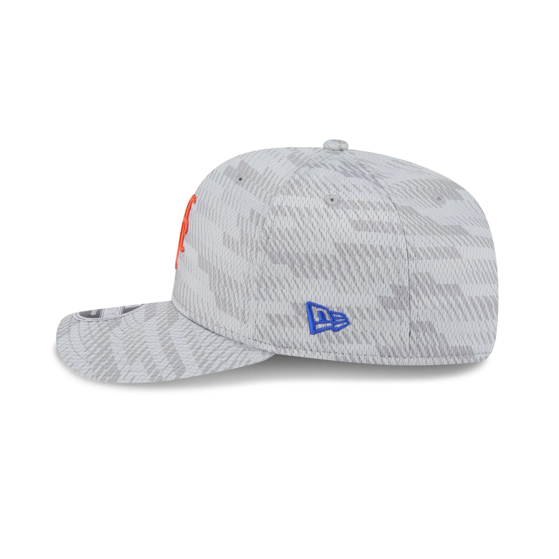 New York Mets 2025 Clubhouse Gray 9SEVENTY Stretch-Snap Hat sold by New Era product image thumbnail 5