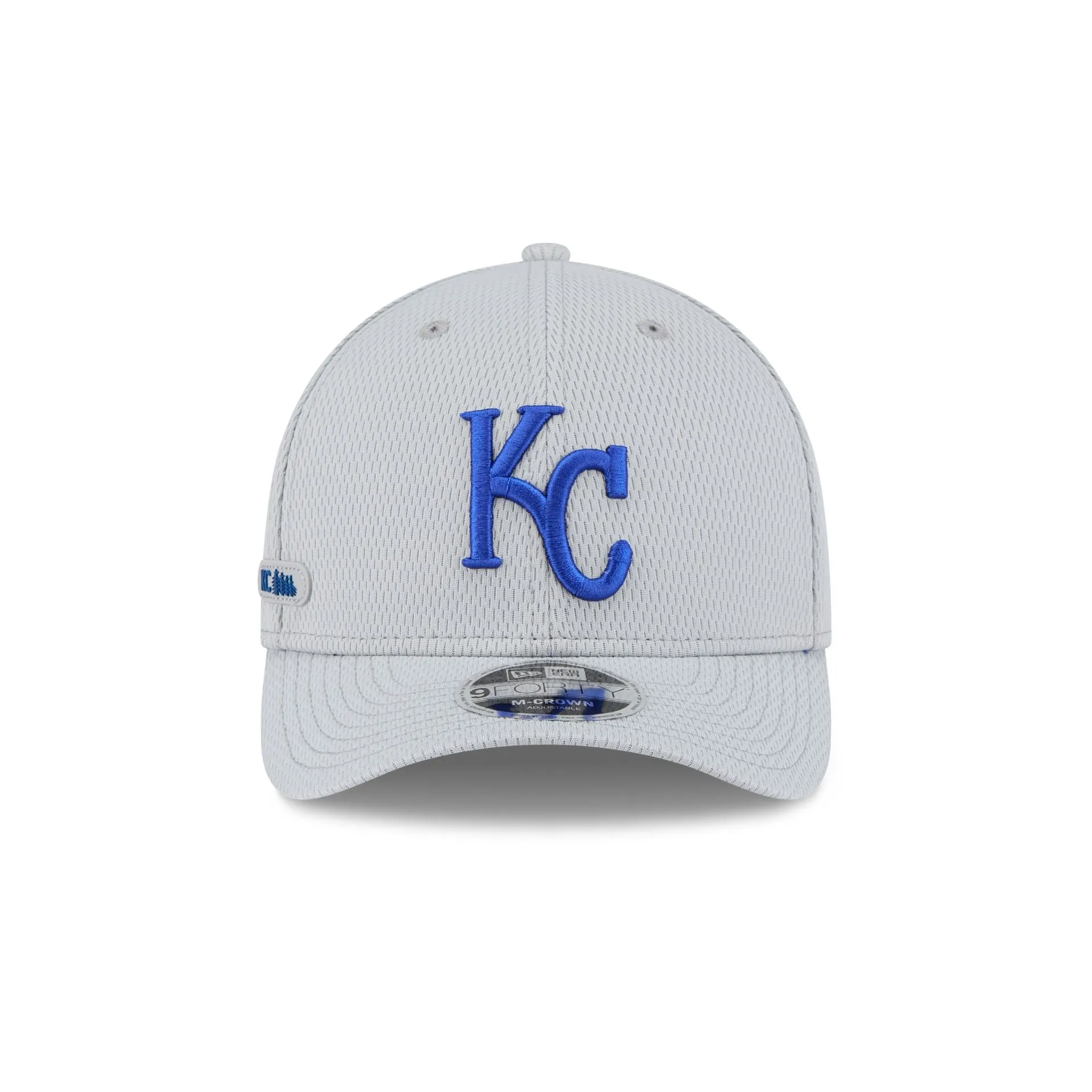 Kansas City Royals 2025 Clubhouse Gray 9FORTY M-Crown Snapback Hat sold by New Era product image thumbnail 2