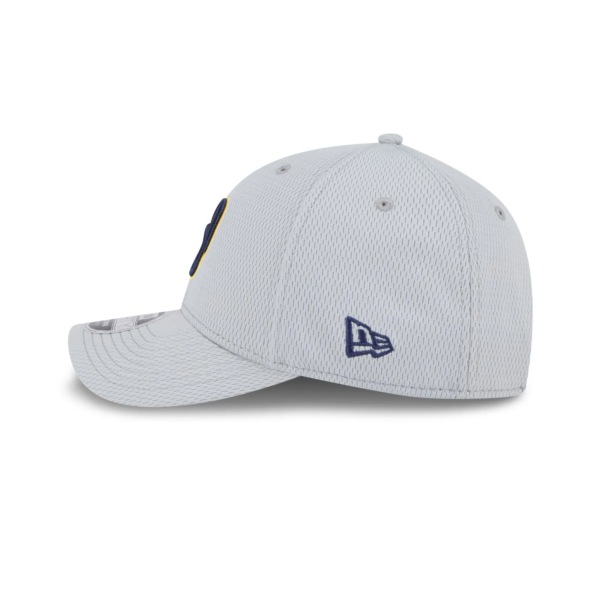 Milwaukee Brewers 2025 Clubhouse Gray 9FORTY M-Crown Snapback Hat sold by New Era product image thumbnail 5