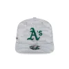 Oakland Athletics 2025 Clubhouse Gray 9SEVENTY Stretch-Snap Hat sold by New Era