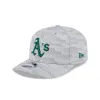 Oakland Athletics 2025 Clubhouse Gray 9SEVENTY Stretch-Snap Hat sold by New Era