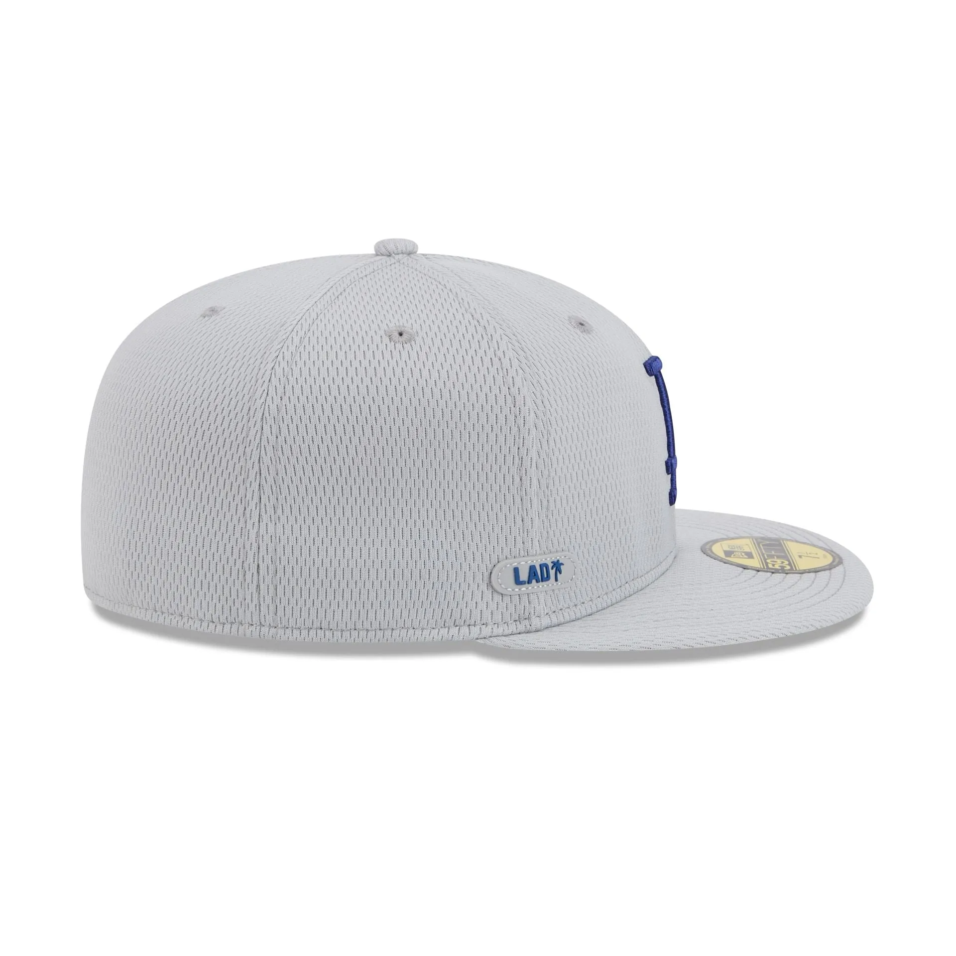 Los Angeles Dodgers 2025 Clubhouse Gray 59FIFTY Fitted Hat sold by New Era product image thumbnail 4