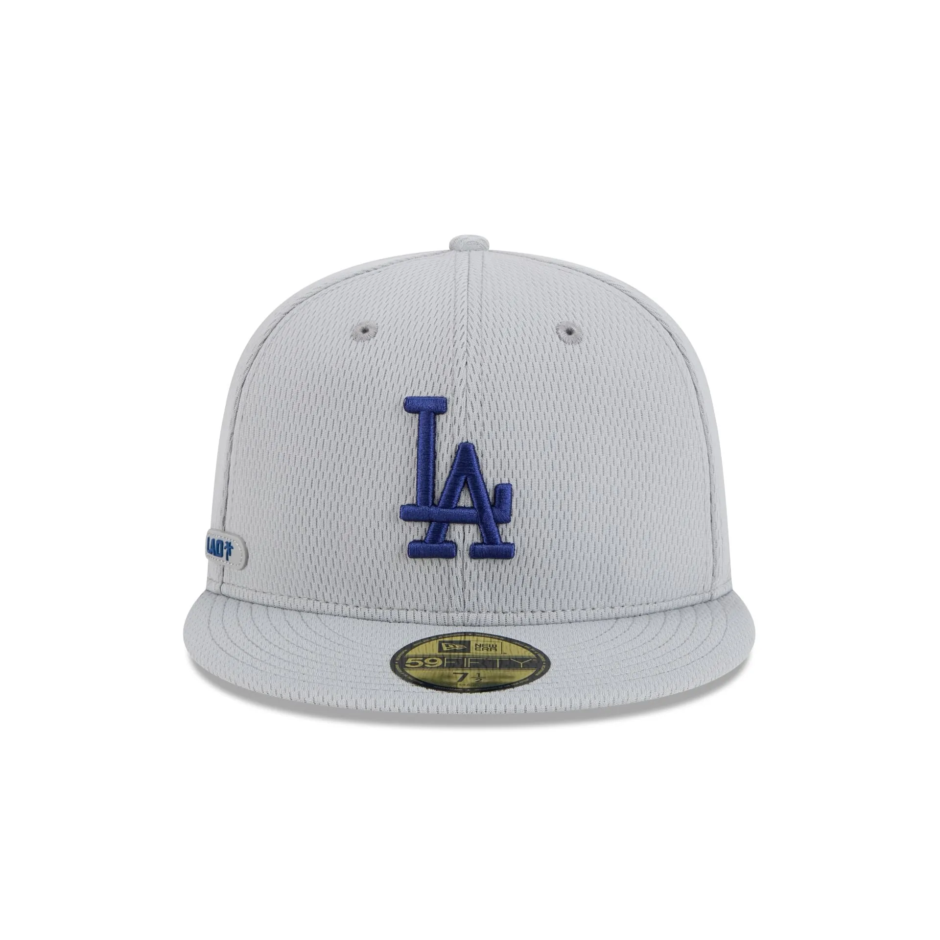 Los Angeles Dodgers 2025 Clubhouse Gray 59FIFTY Fitted Hat sold by New Era product image thumbnail 2