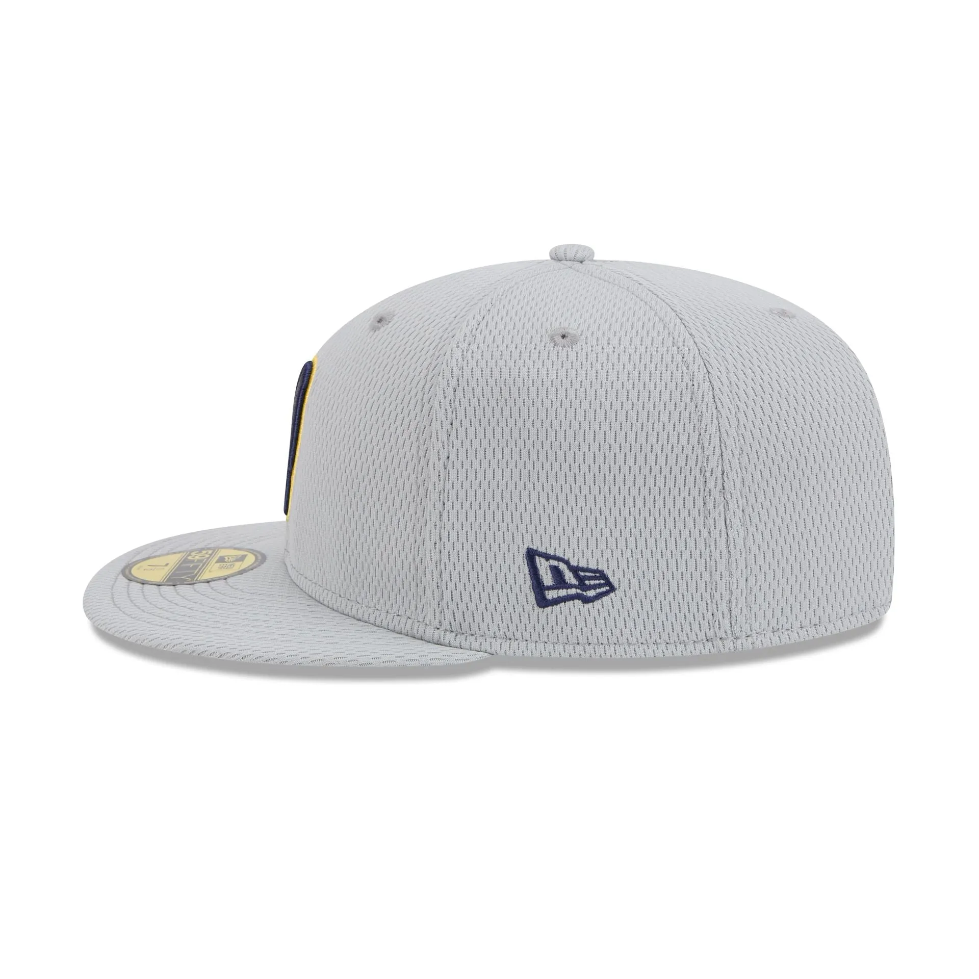 Milwaukee Brewers 2025 Clubhouse Gray 59FIFTY Fitted Hat sold by New Era product image thumbnail 5
