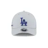 Los Angeles Dodgers 2025 Clubhouse Gray 9FORTY M-Crown Snapback Hat sold by New Era