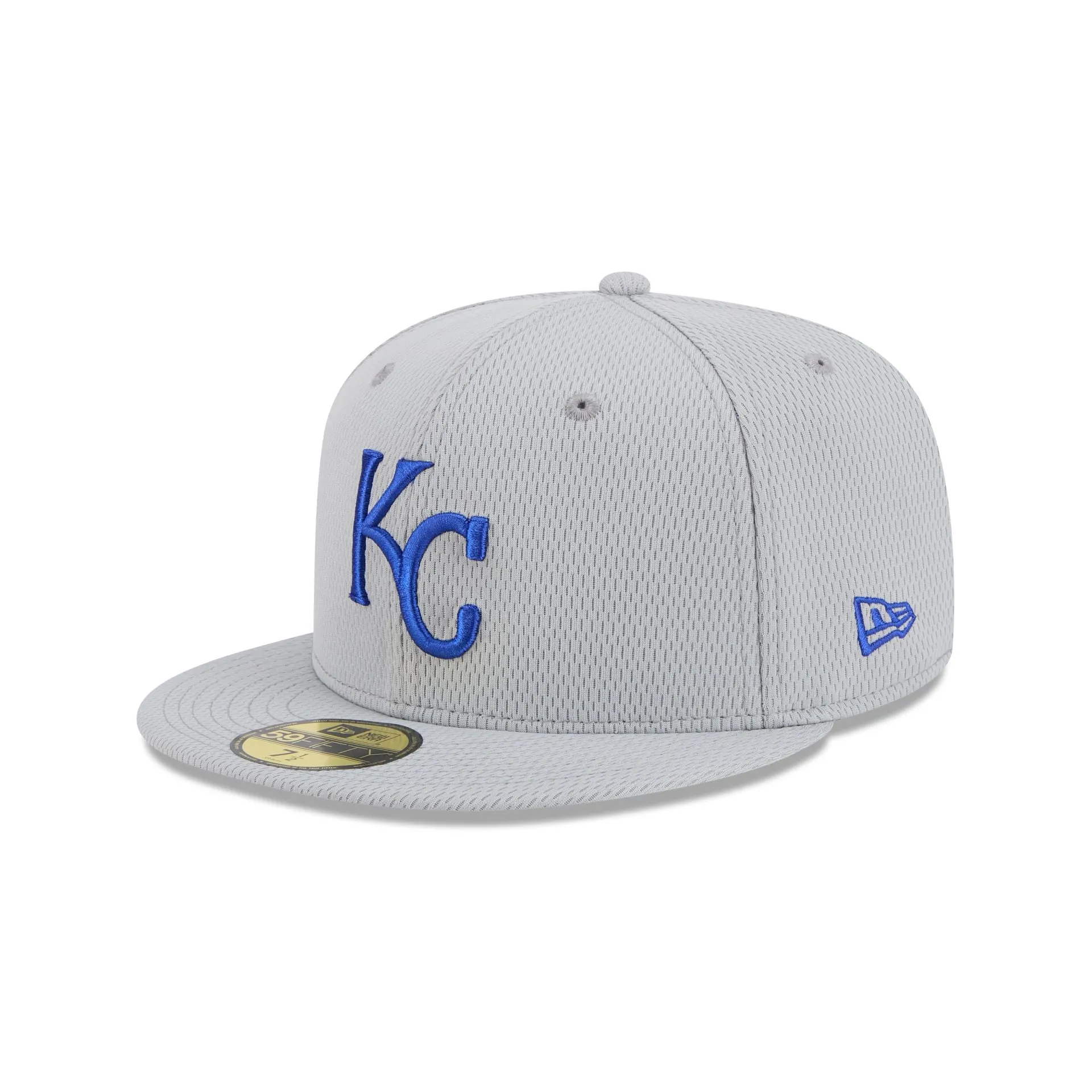 Kansas City Royals 2025 Clubhouse Gray 59FIFTY Fitted Hat sold by New Era product image thumbnail 3
