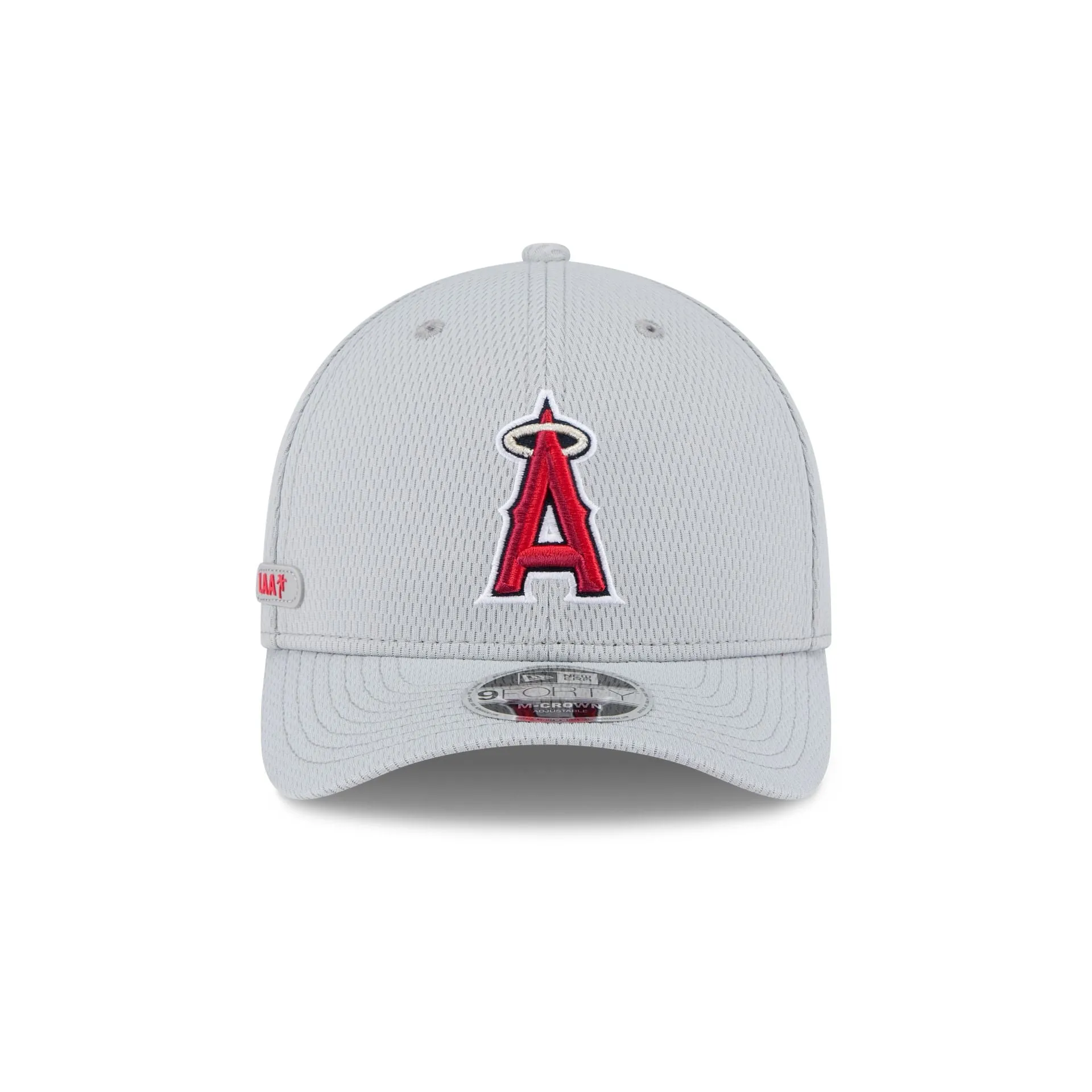Los Angeles Angels 2025 Clubhouse Gray 9FORTY M-Crown Snapback Hat sold by New Era product image thumbnail 2