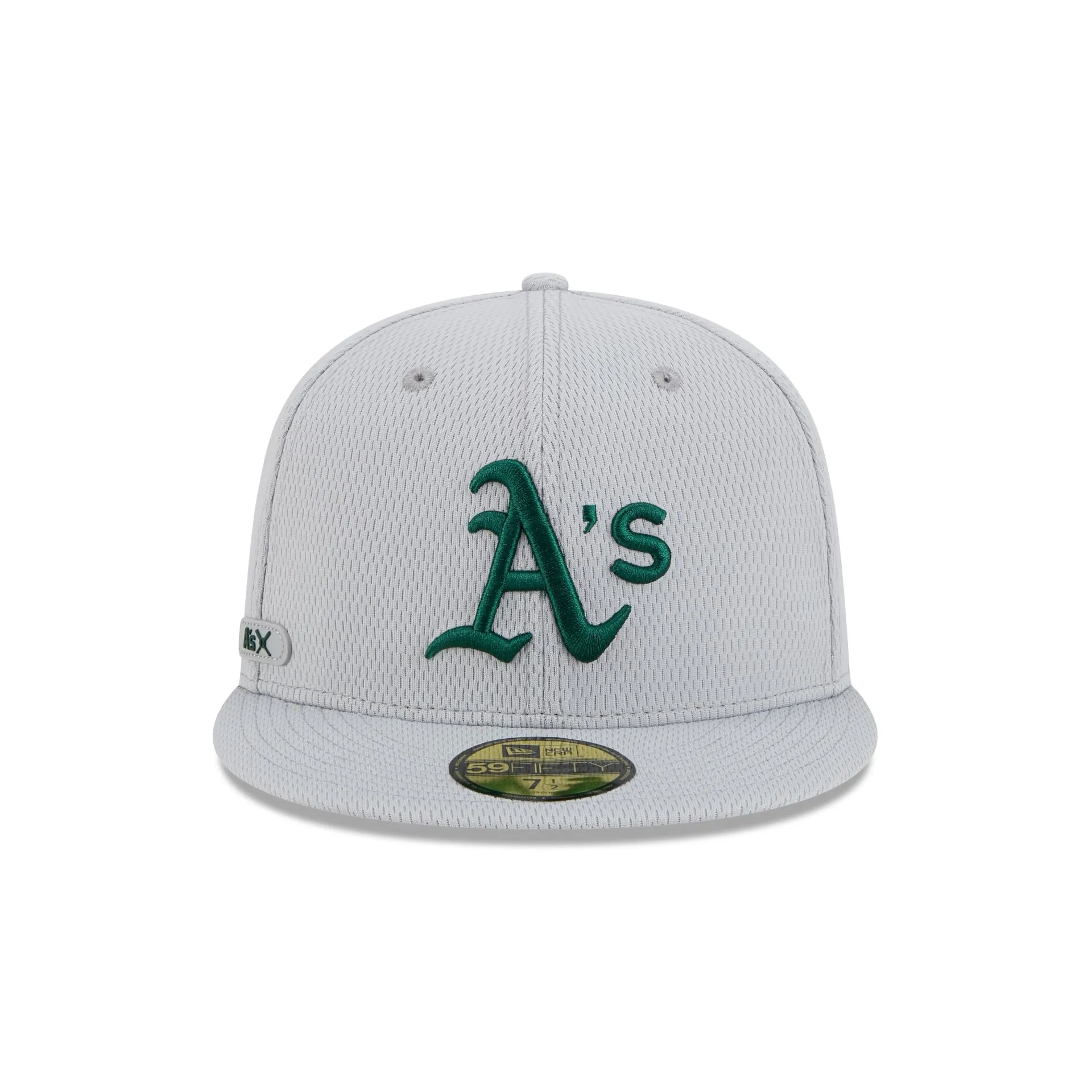 Oakland Athletics 2025 Clubhouse Gray 59FIFTY Fitted Hat sold by New Era product image thumbnail 2