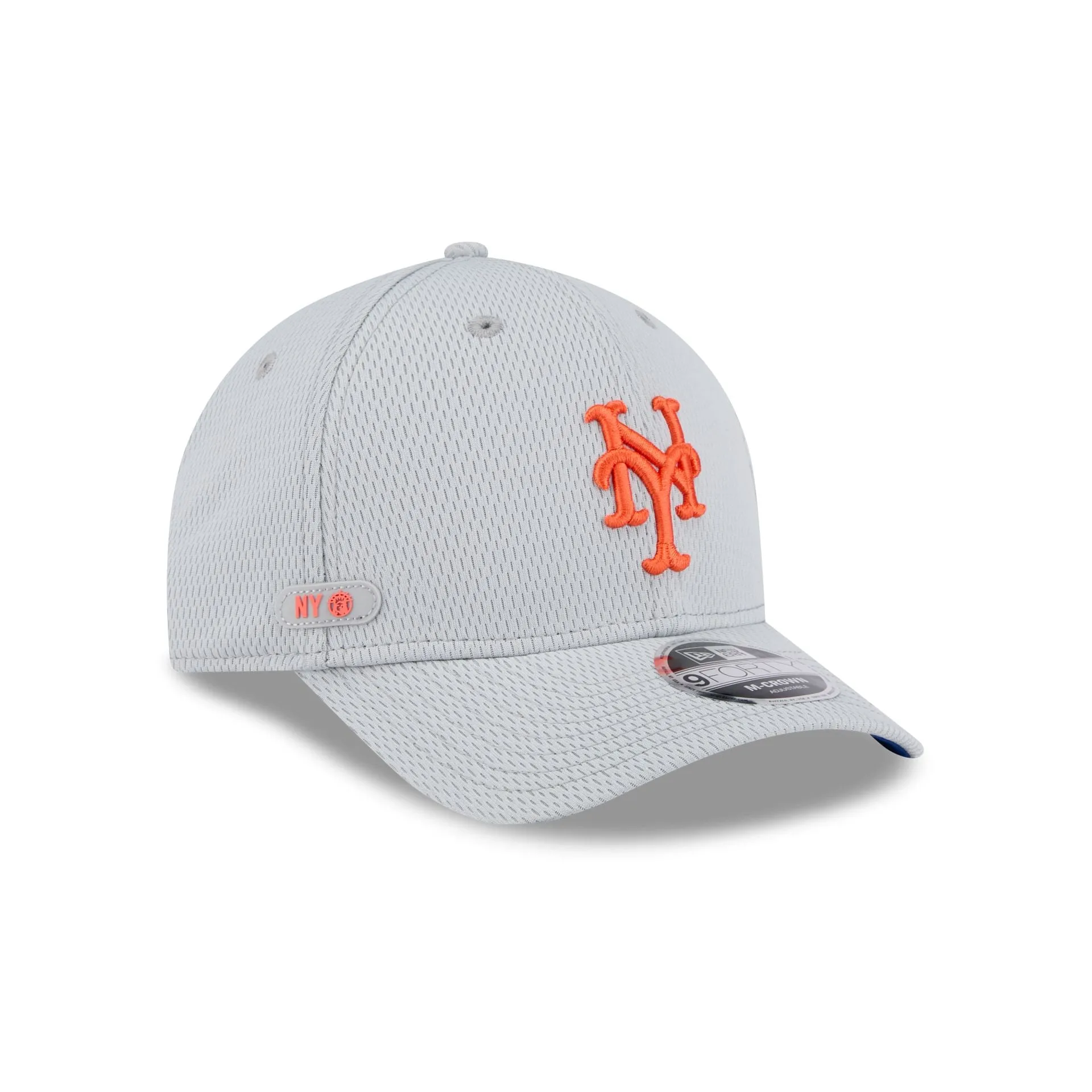 New York Mets 2025 Clubhouse Gray 9FORTY M-Crown Snapback Hat sold by New Era