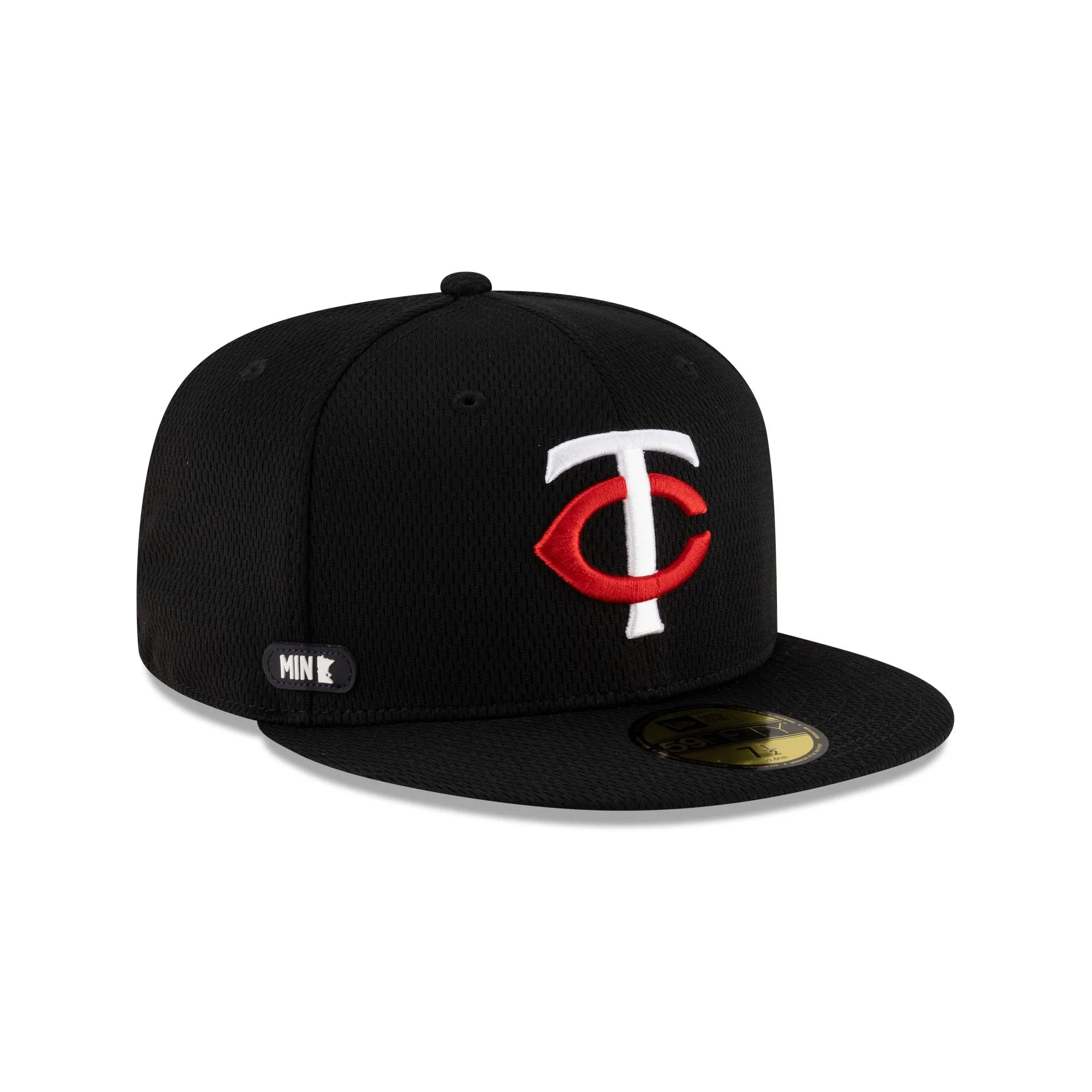 Minnesota Twins 2025 Clubhouse Black 59FIFTY Fitted Hat sold by New Era product image thumbnail 3