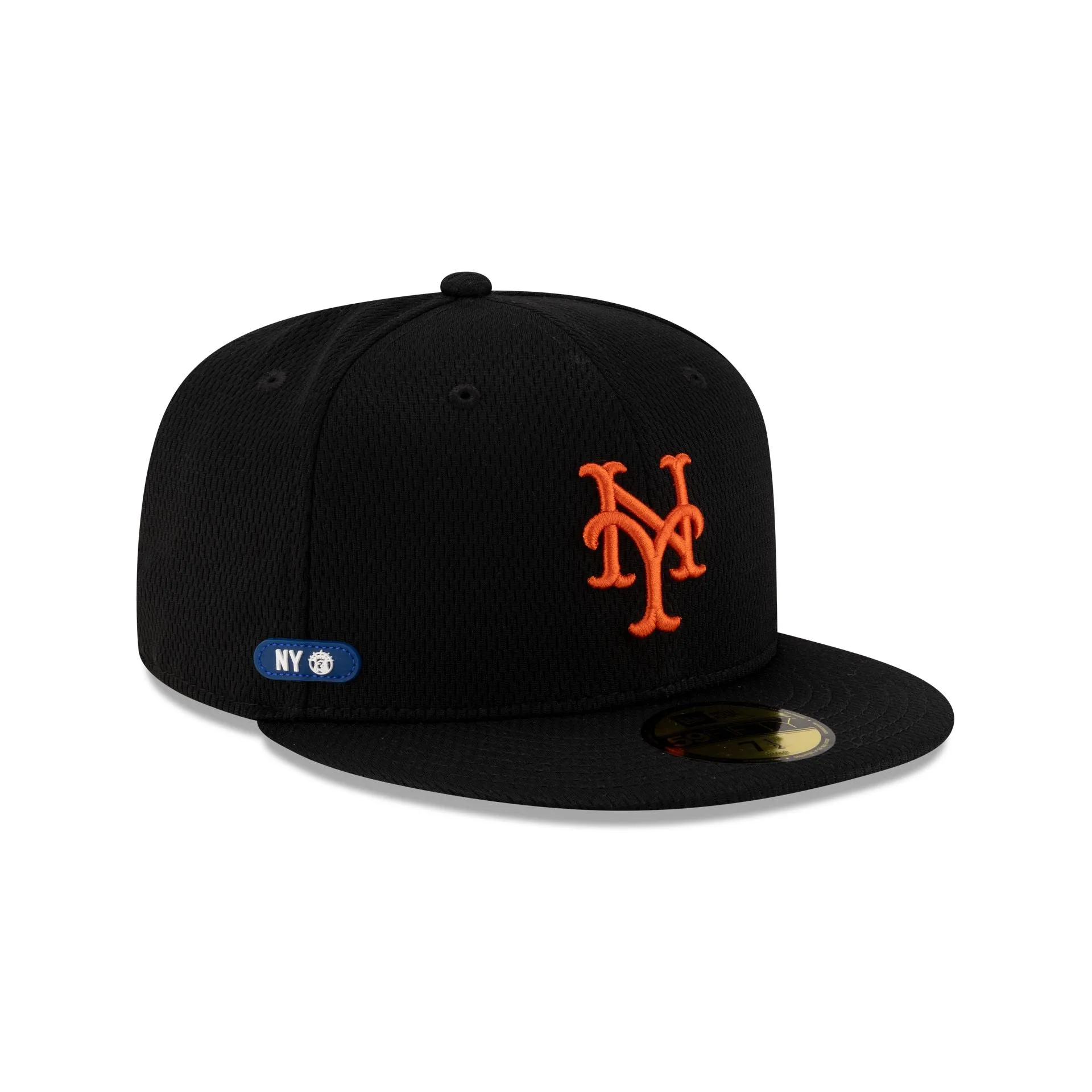 New York Mets 2025 Clubhouse Black 59FIFTY Fitted Hat sold by New Era product image thumbnail 3