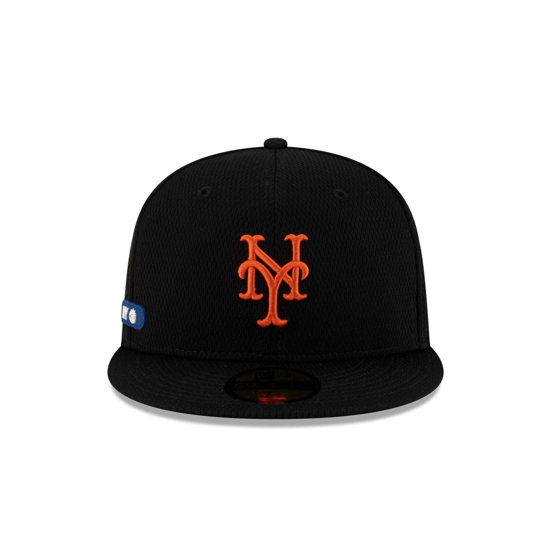 New York Mets 2025 Clubhouse Black 59FIFTY Fitted Hat sold by New Era product image thumbnail 2