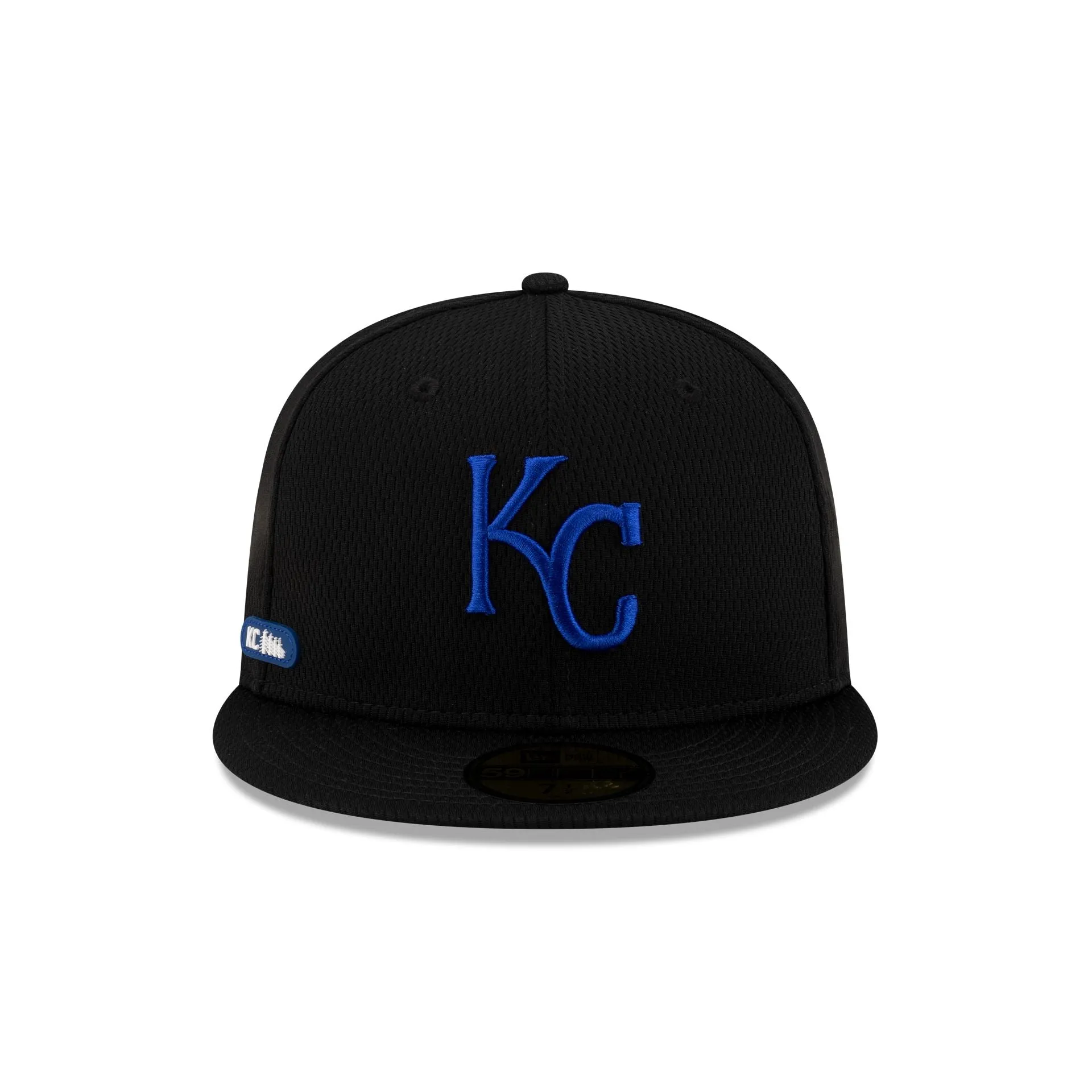 Kansas City Royals 2025 Clubhouse Black 59FIFTY Fitted Hat sold by New Era product image thumbnail 2