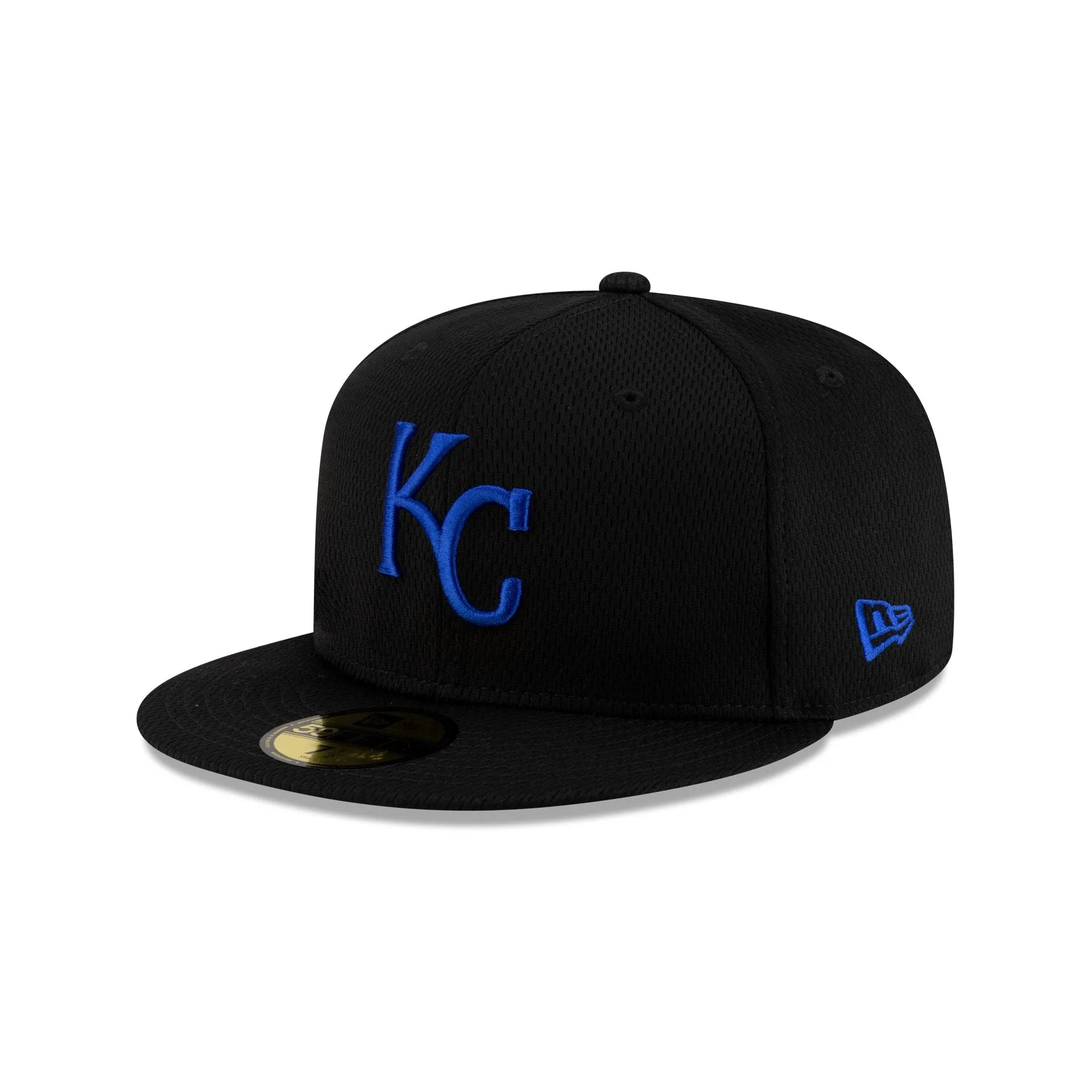 Kansas City Royals 2025 Clubhouse Black 59FIFTY Fitted Hat sold by New Era