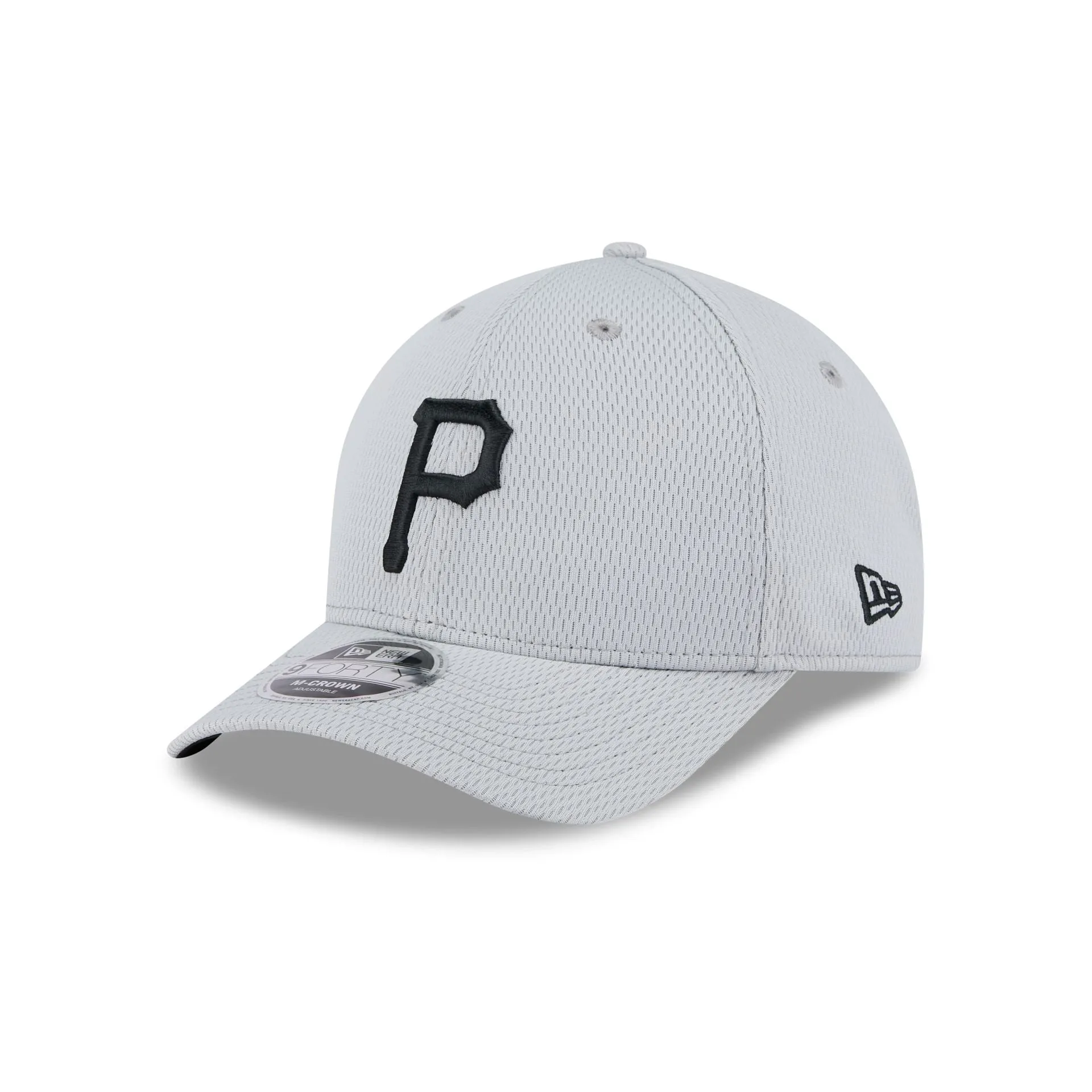 Pittsburgh Pirates 2025 Clubhouse Gray 9FORTY M-Crown Snapback Hat sold by New Era product image thumbnail 3