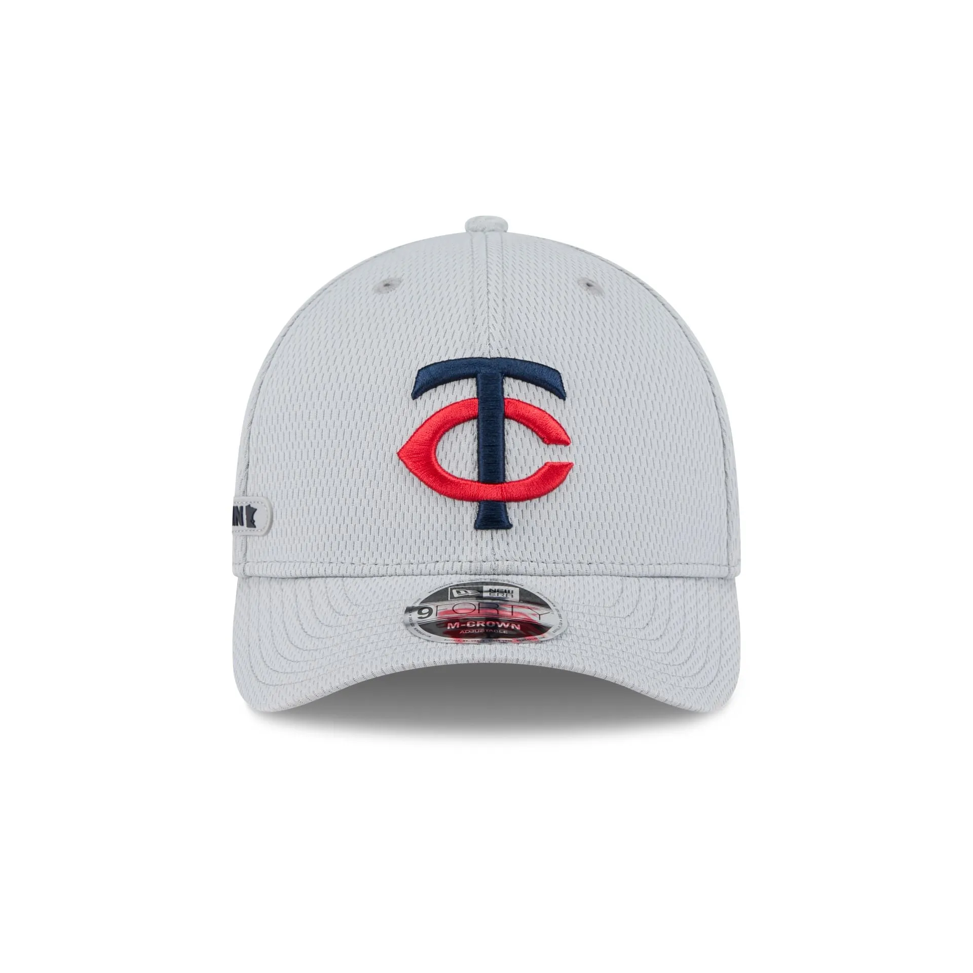 Minnesota Twins 2025 Clubhouse Gray 9FORTY M-Crown Snapback Hat sold by New Era product image thumbnail 2