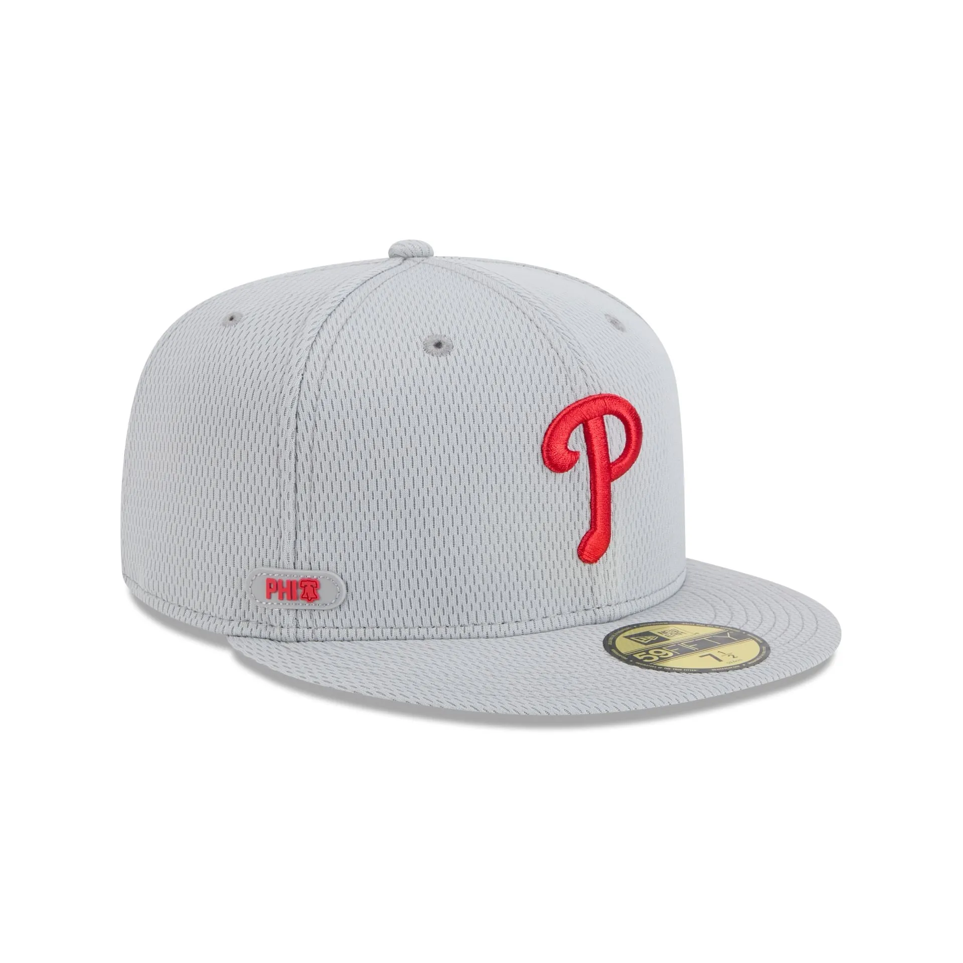Philadelphia Phillies 2025 Clubhouse Gray 59FIFTY Fitted Hat sold by New Era