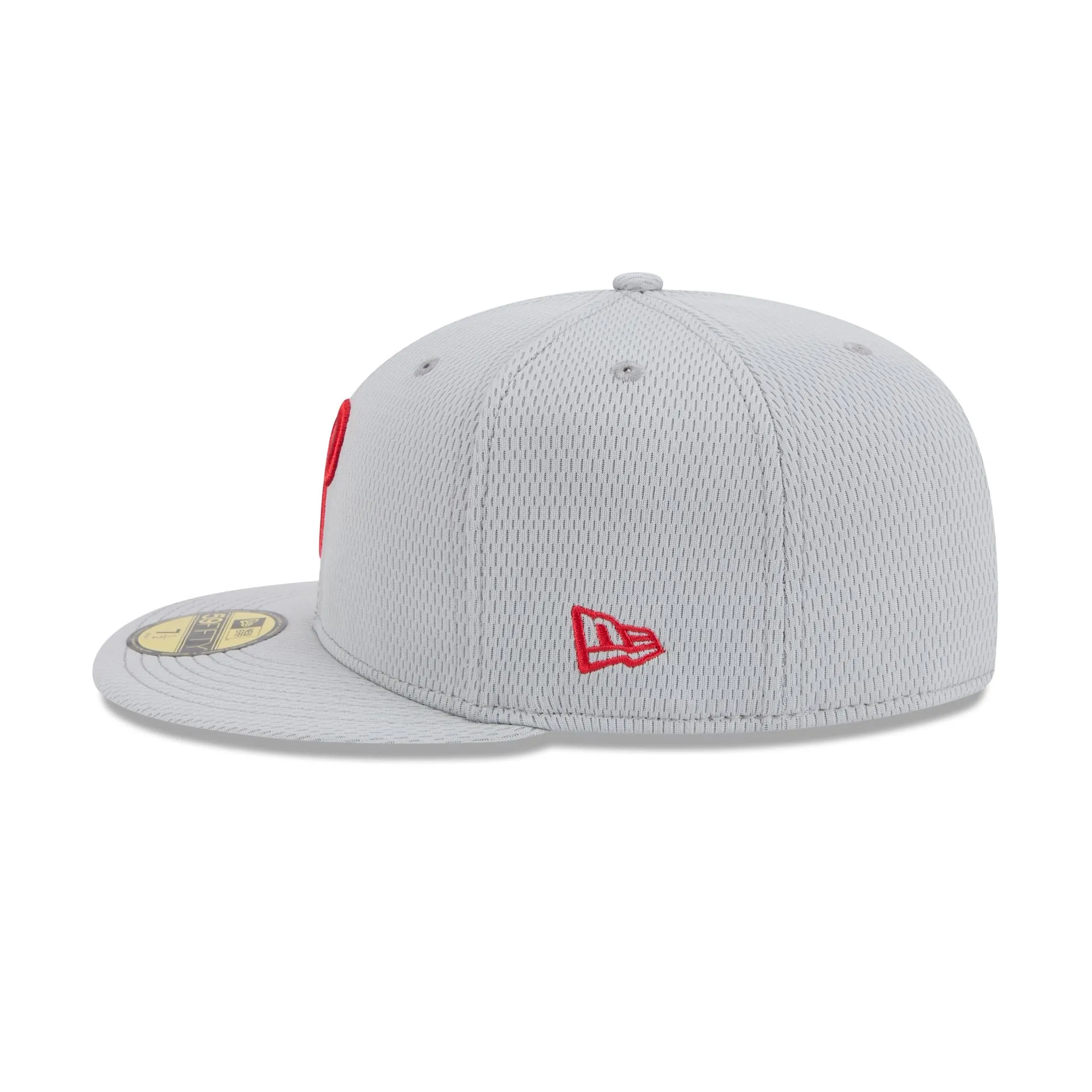 Philadelphia Phillies 2025 Clubhouse Gray 59FIFTY Fitted Hat sold by New Era product image thumbnail 5