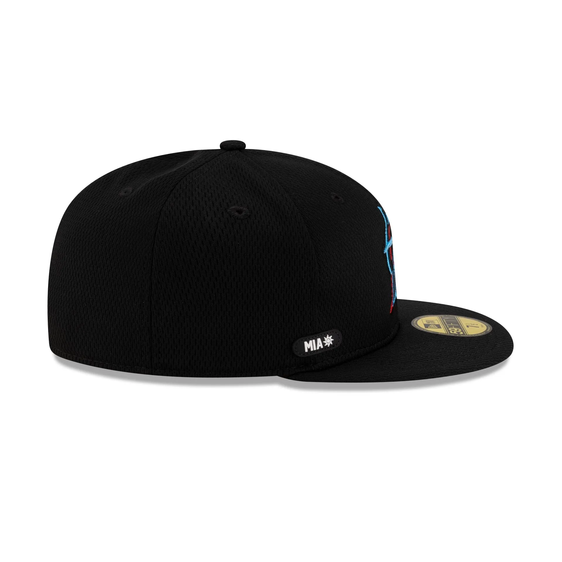 Miami Marlins 2025 Clubhouse Black 59FIFTY Fitted Hat sold by New Era product image thumbnail 5