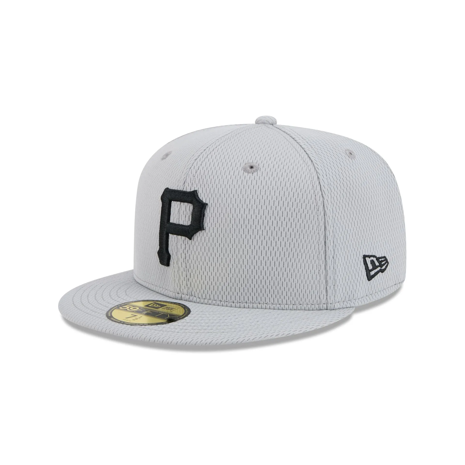 Pittsburgh Pirates 2025 Clubhouse Gray 59FIFTY Fitted Hat sold by New Era product image thumbnail 3
