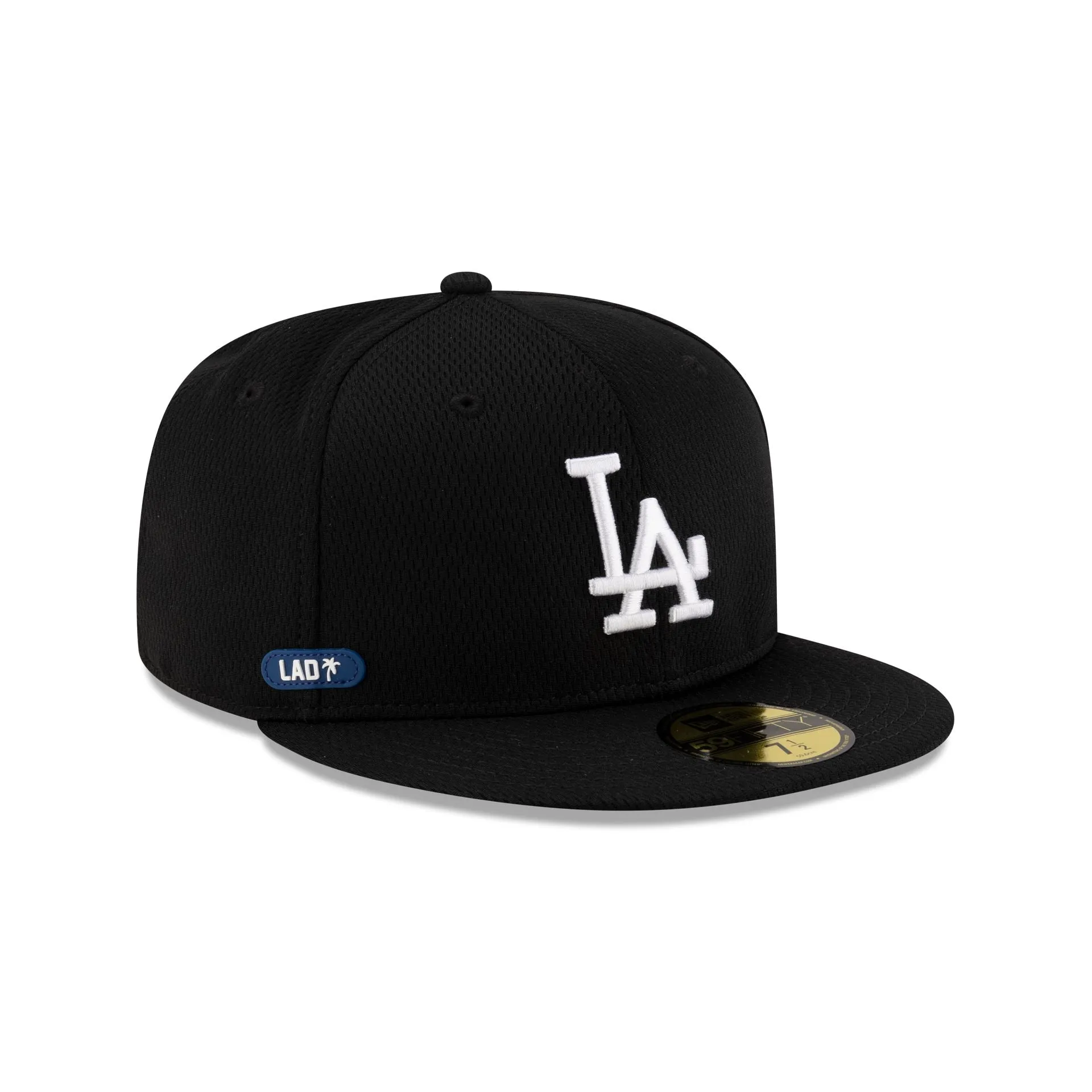 Los Angeles Dodgers 2025 Clubhouse Black 59FIFTY Fitted Hat sold by New Era product image thumbnail 3