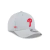 Philadelphia Phillies 2025 Clubhouse Gray 9FORTY M-Crown Snapback Hat sold by New Era