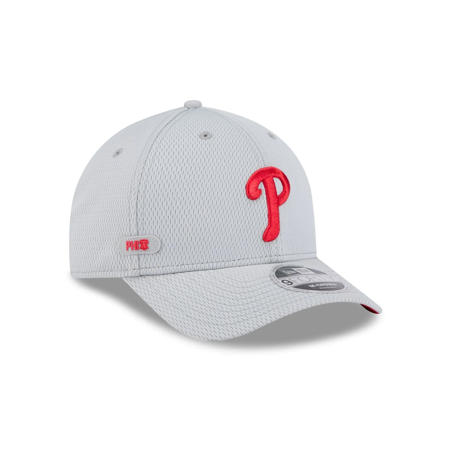 Philadelphia Phillies 2025 Clubhouse Gray 9FORTY M-Crown Snapback Hat sold by New Era