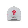Philadelphia Phillies 2025 Clubhouse Gray 9FORTY M-Crown Snapback Hat sold by New Era