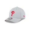 Philadelphia Phillies 2025 Clubhouse Gray 9FORTY M-Crown Snapback Hat sold by New Era