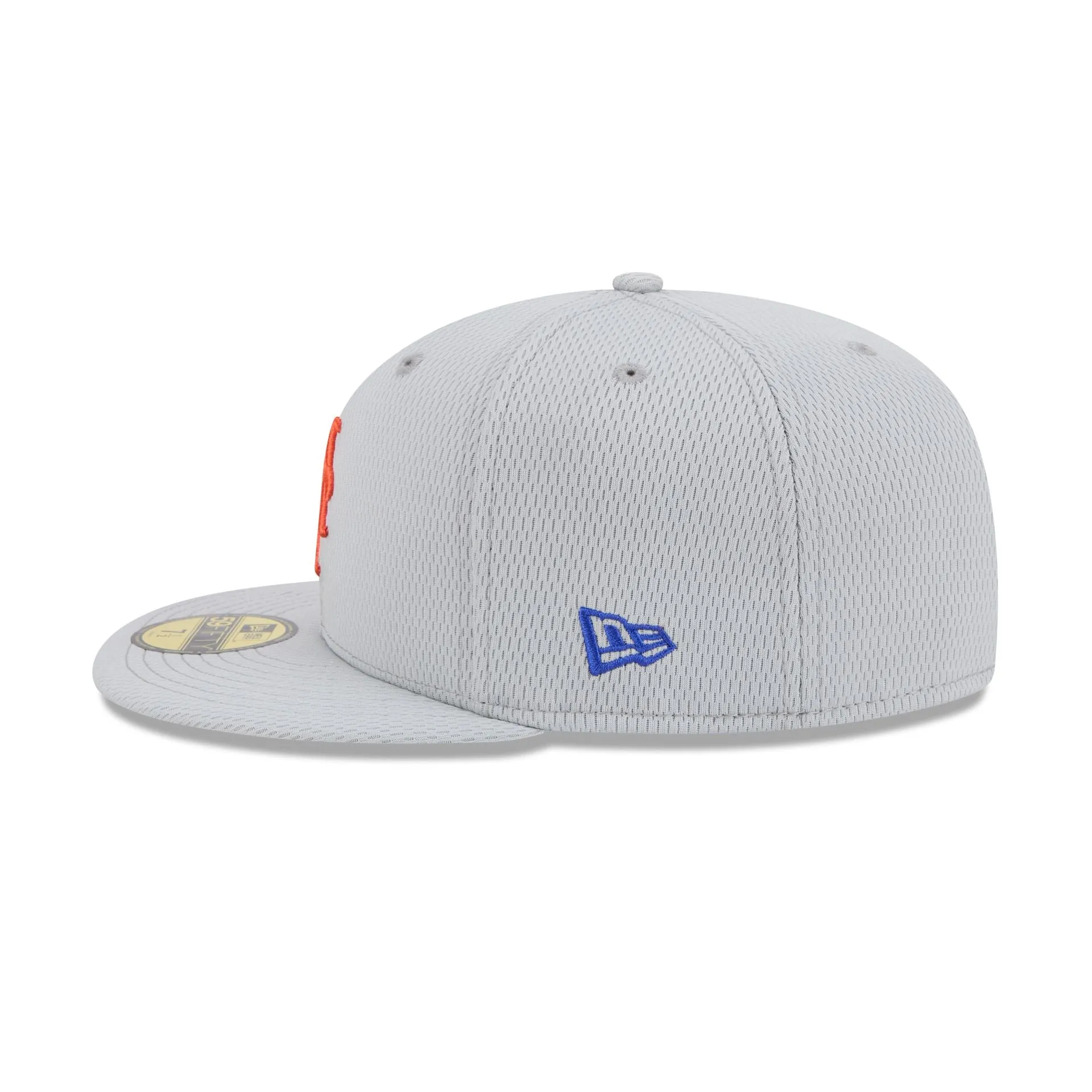 New York Mets 2025 Clubhouse Gray 59FIFTY Fitted Hat sold by New Era product image thumbnail 5