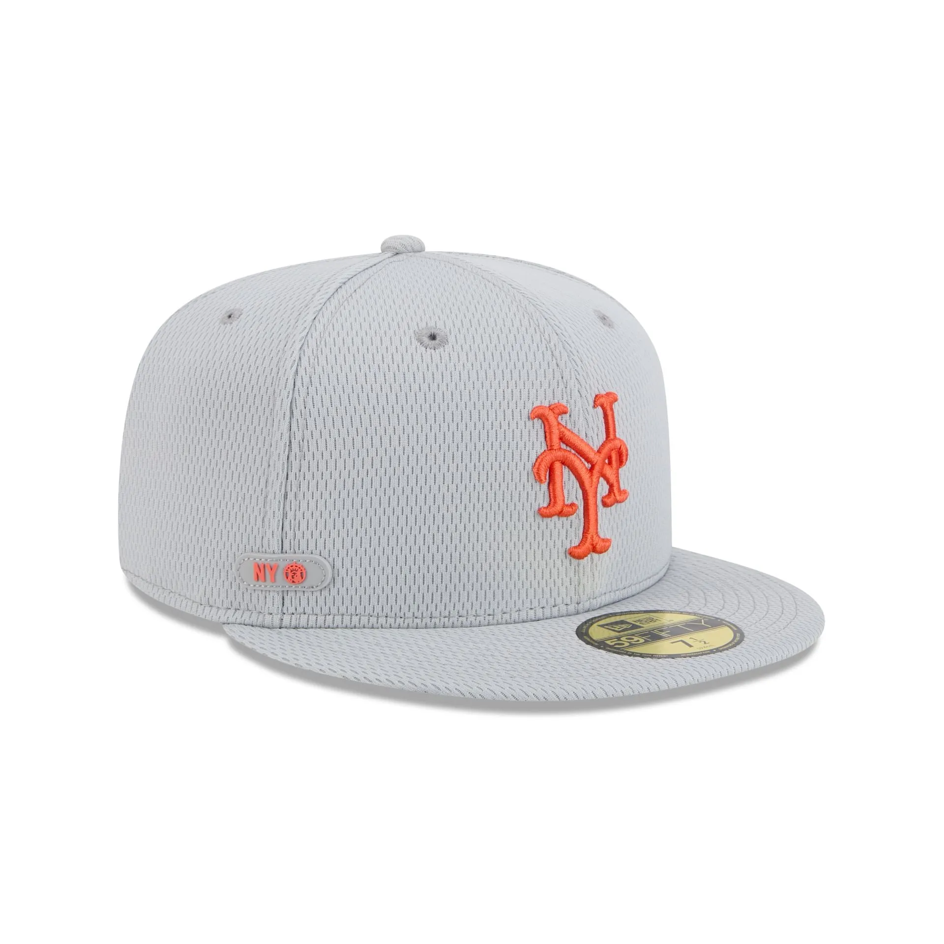 New York Mets 2025 Clubhouse Gray 59FIFTY Fitted Hat sold by New Era
