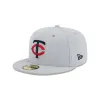 Minnesota Twins 2025 Clubhouse Gray 59FIFTY Fitted Hat sold by New Era