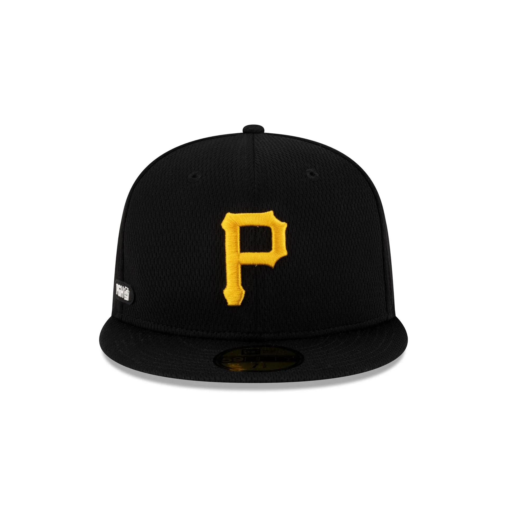 Pittsburgh Pirates 2025 Clubhouse Black 59FIFTY Fitted Hat sold by New Era product image thumbnail 2