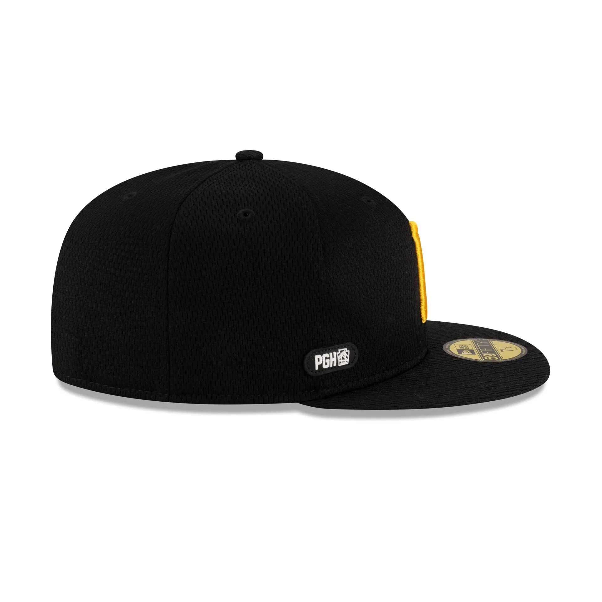 Pittsburgh Pirates 2025 Clubhouse Black 59FIFTY Fitted Hat sold by New Era product image thumbnail 5