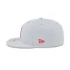 Los Angeles Angels 2025 Clubhouse Gray 59FIFTY Fitted Hat sold by New Era