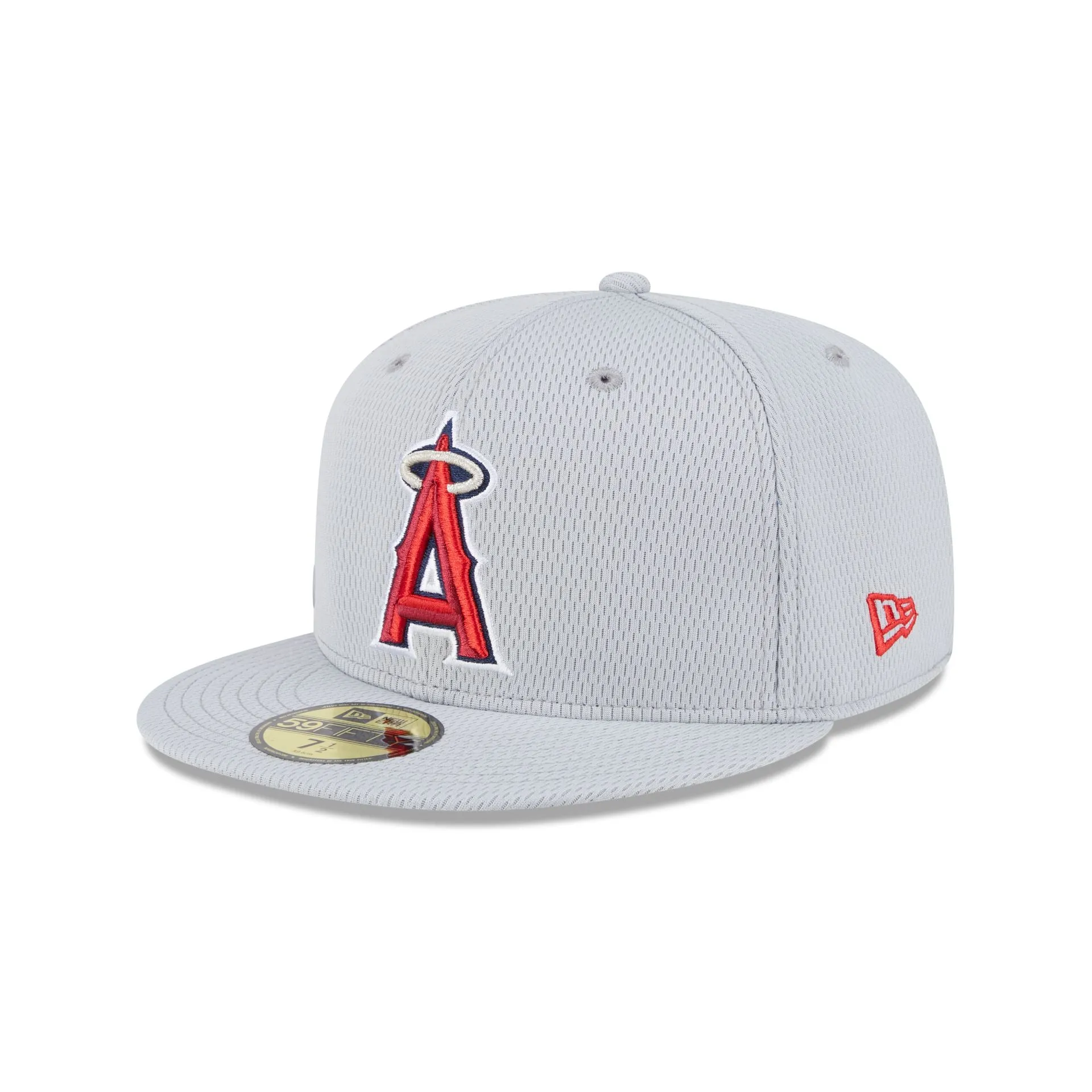Los Angeles Angels 2025 Clubhouse Gray 59FIFTY Fitted Hat sold by New Era product image thumbnail 3