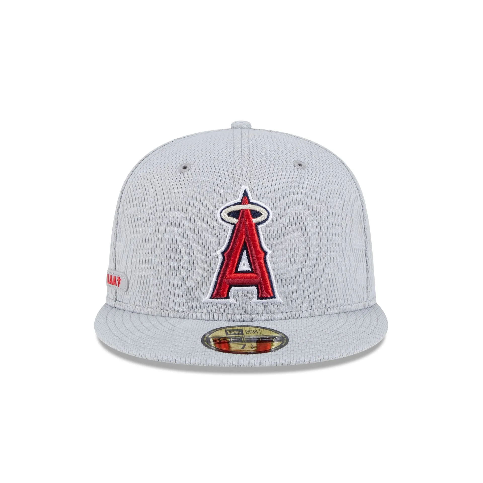 Los Angeles Angels 2025 Clubhouse Gray 59FIFTY Fitted Hat sold by New Era product image thumbnail 2