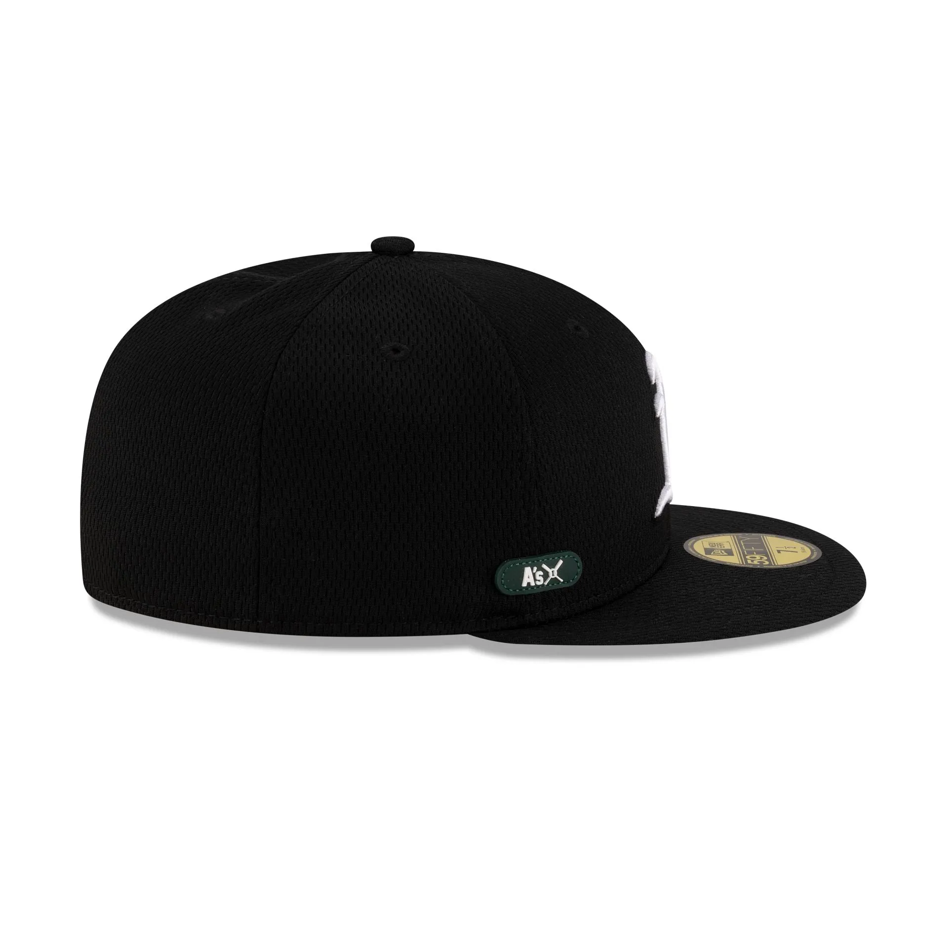 Oakland Athletics 2025 Clubhouse Black 59FIFTY Fitted Hat sold by New Era product image thumbnail 5