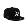 Oakland Athletics 2025 Clubhouse Black 59FIFTY Fitted Hat sold by New Era