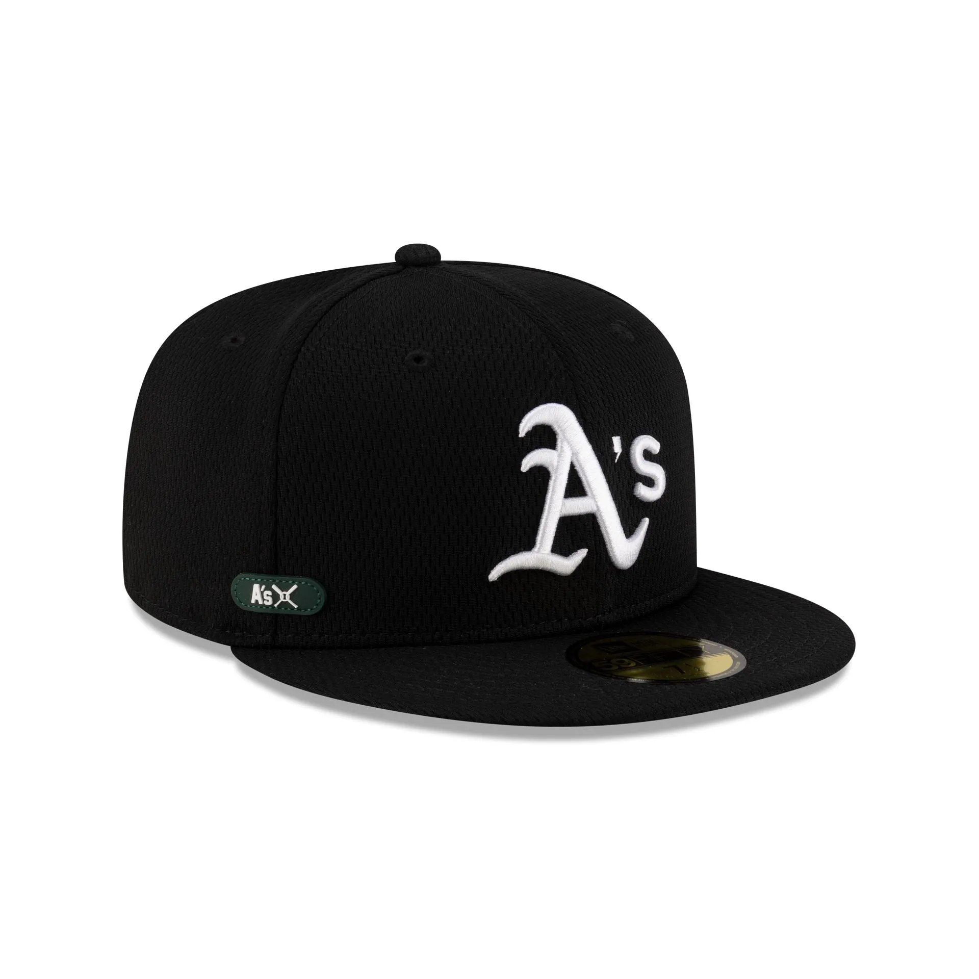 Oakland Athletics 2025 Clubhouse Black 59FIFTY Fitted Hat sold by New Era product image thumbnail 3