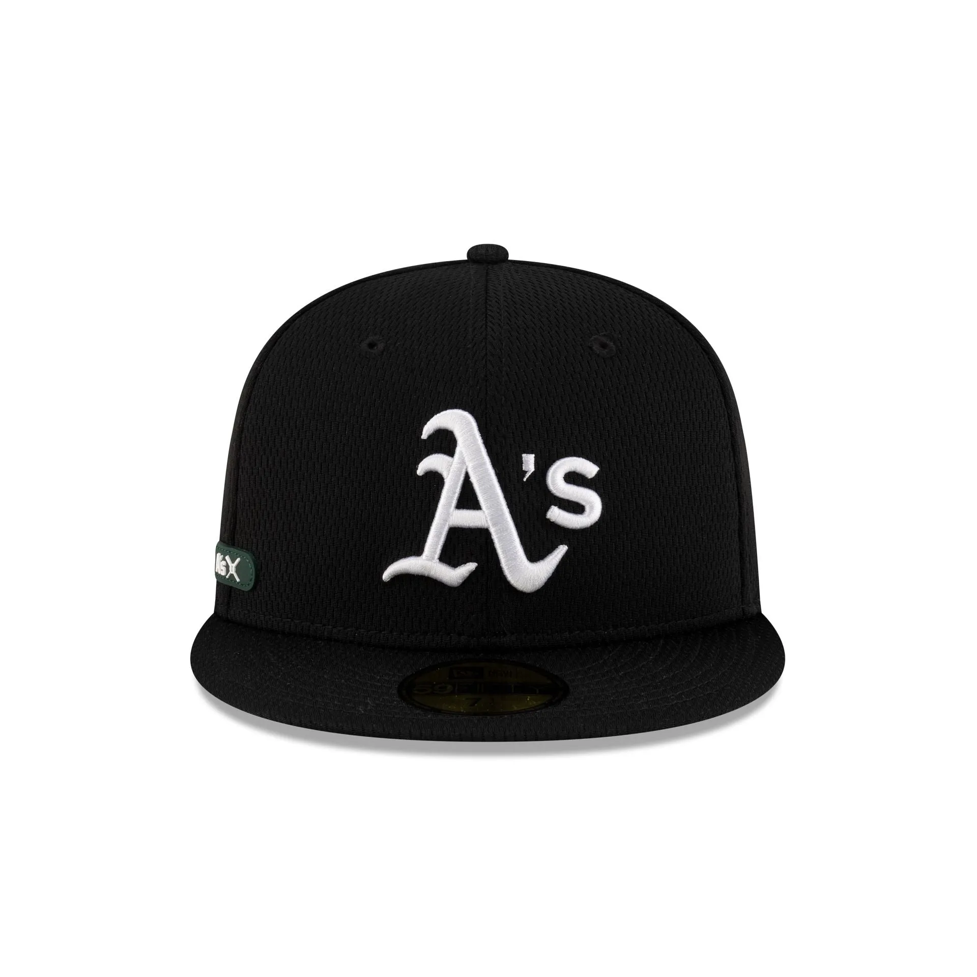 Oakland Athletics 2025 Clubhouse Black 59FIFTY Fitted Hat sold by New Era product image thumbnail 2